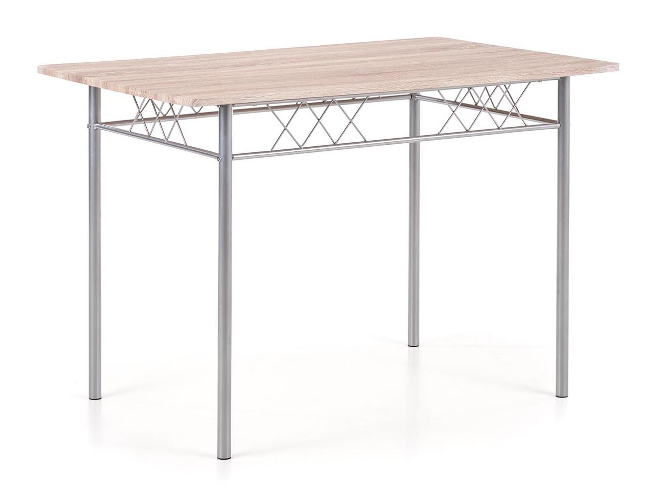 Essgruppe Houston 1251 (Sonoma Eichenholzoptik + Silber)