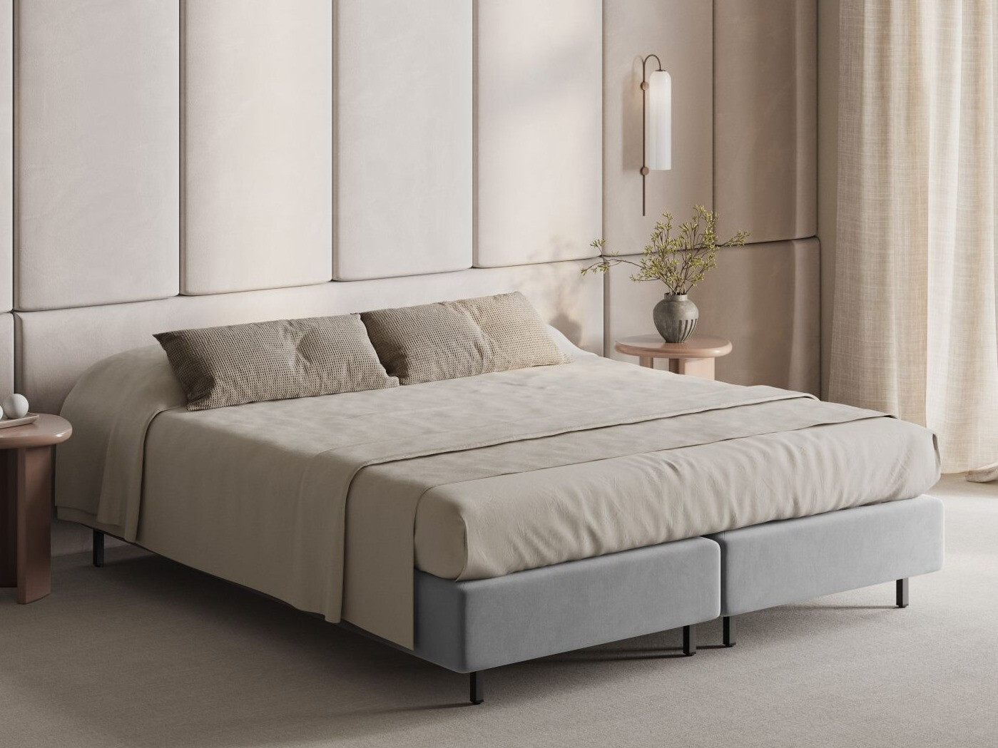 Bett Beckley 339 (Paris Hell Grau)