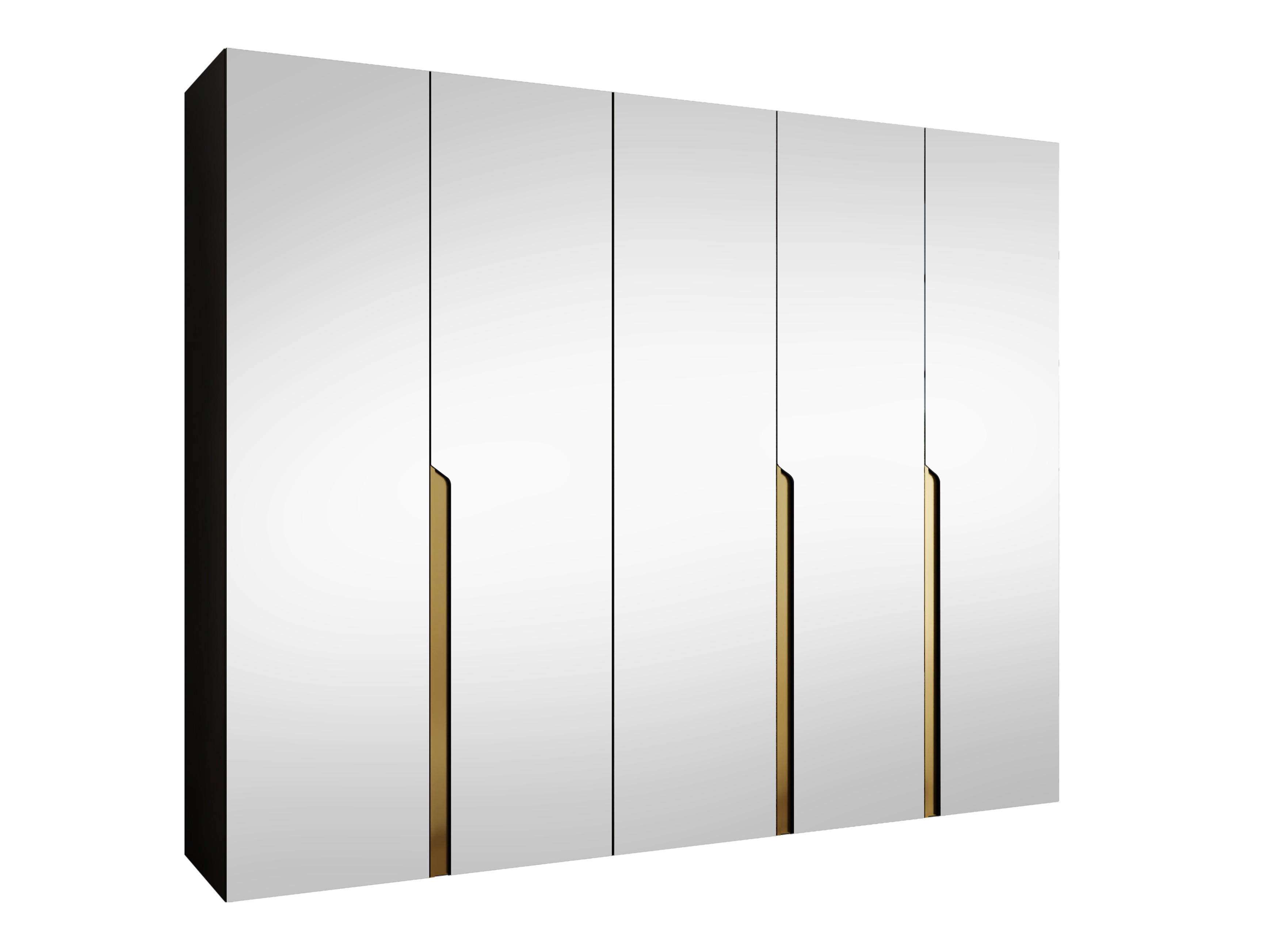 Kleiderschrank Hartford 592 (Schwarz)