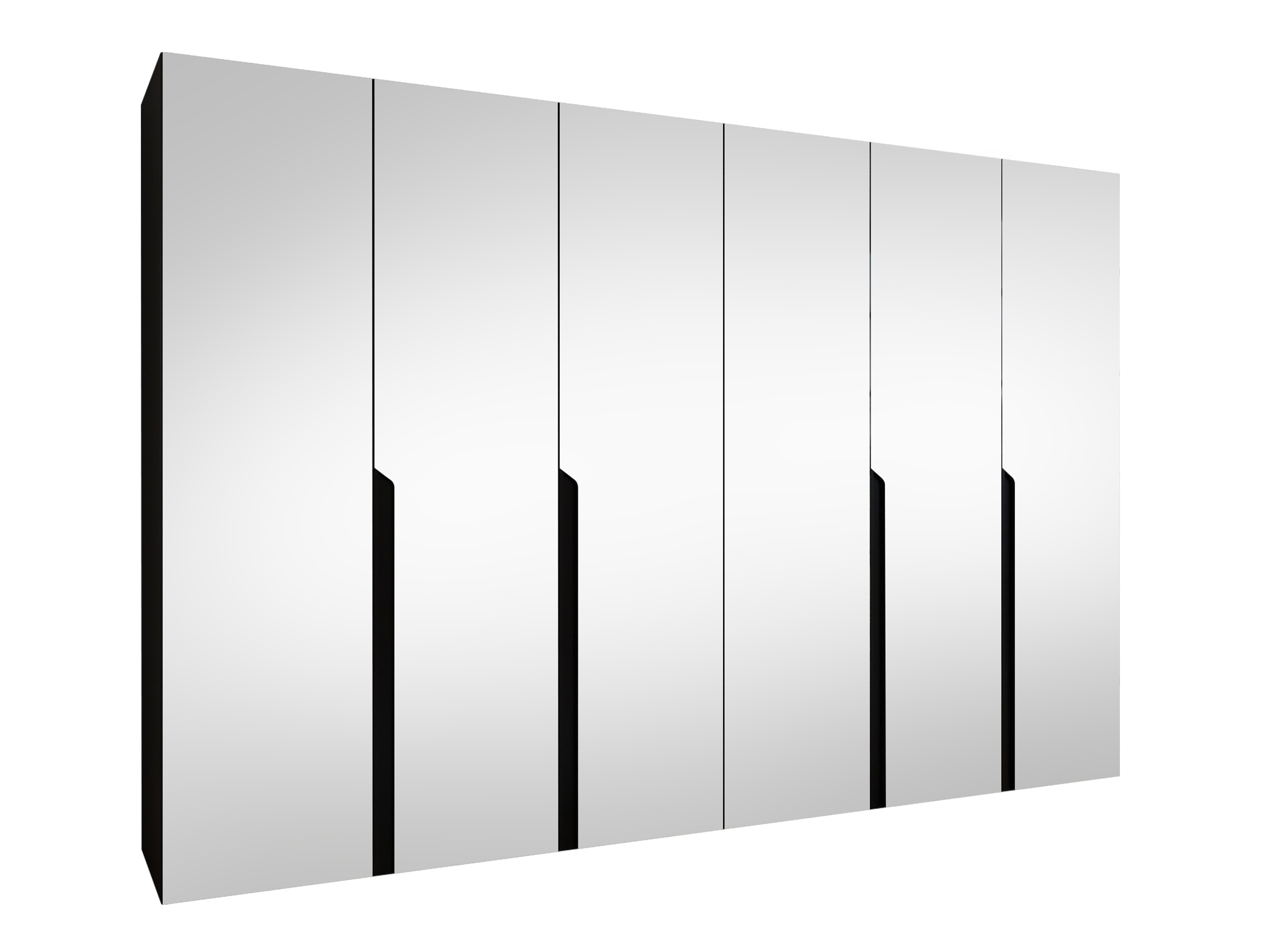 Kleiderschrank Hartford 593 (Schwarz)