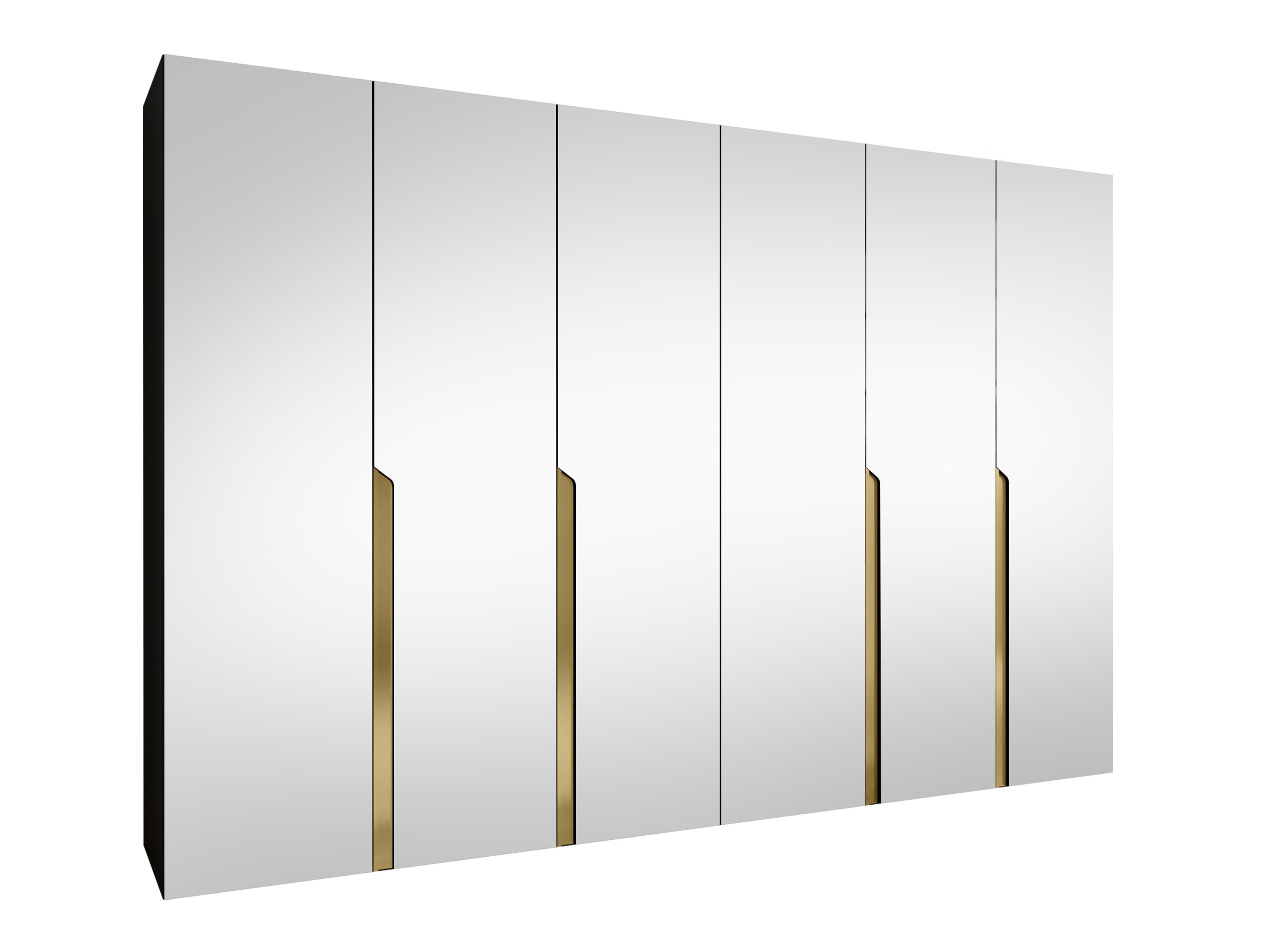 Kleiderschrank Hartford 593 (Schwarz)