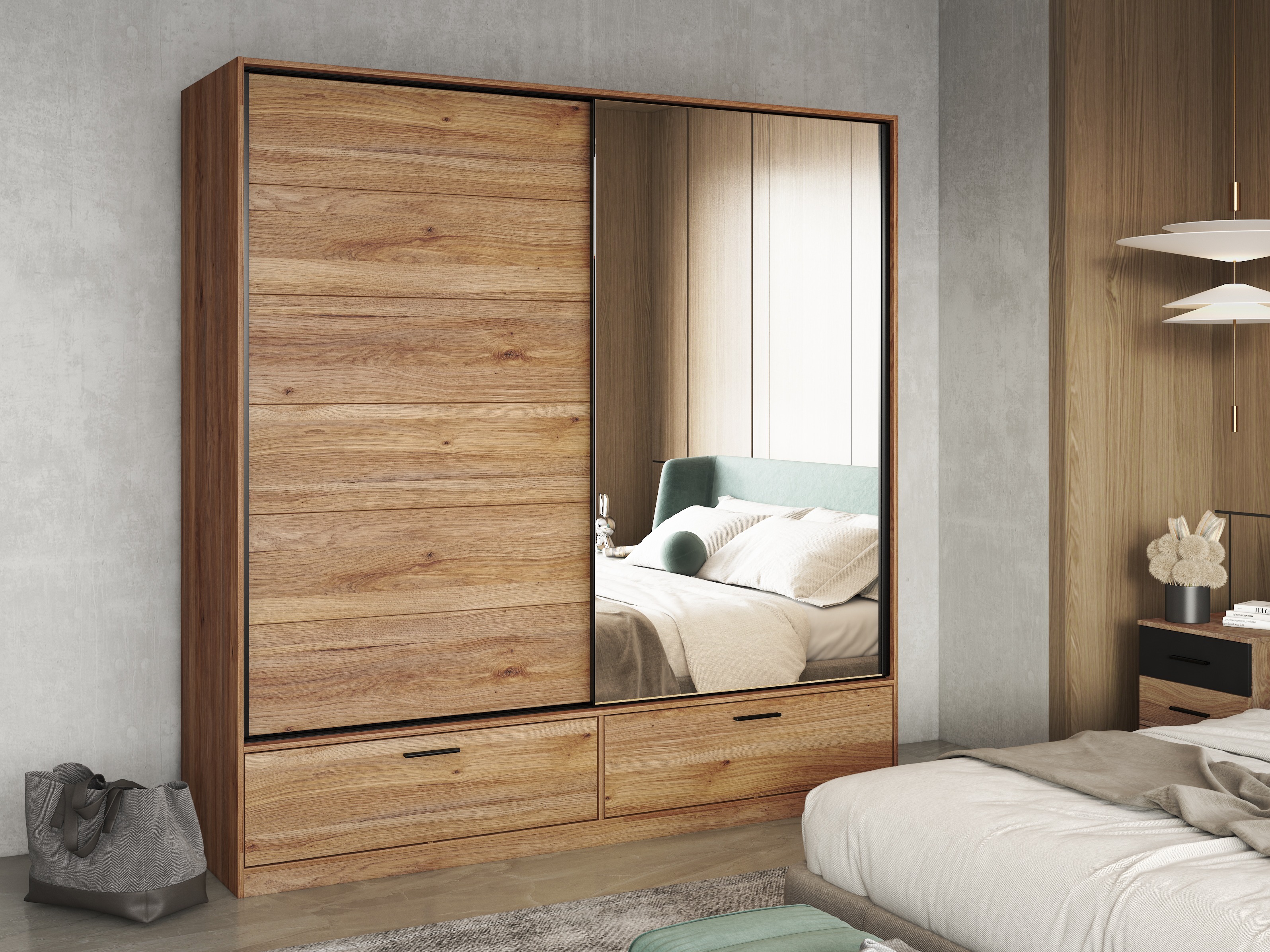 Kleiderschrank Melvele 122