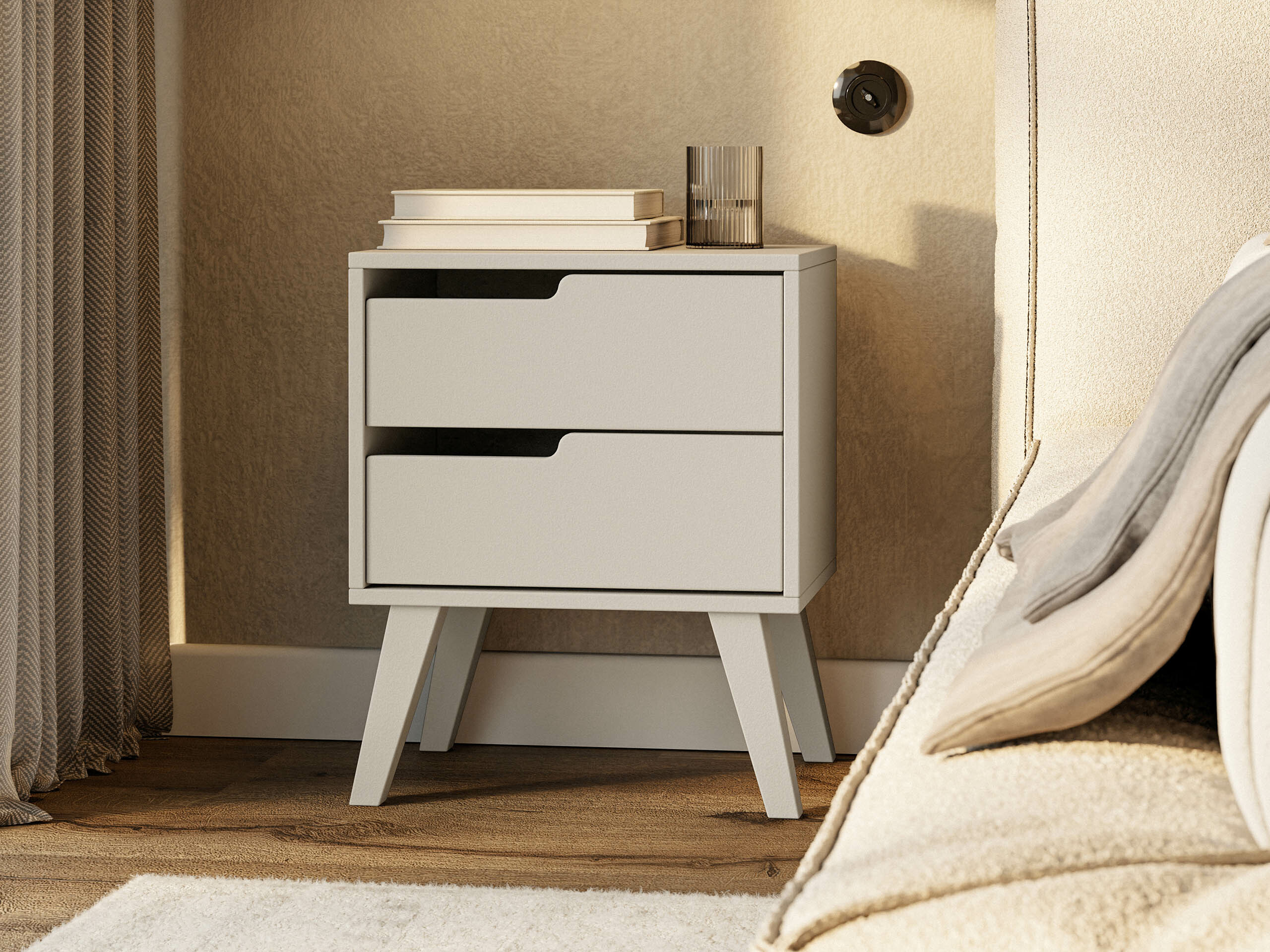 Nachttisch Elbtive 104 (Kaschmir)