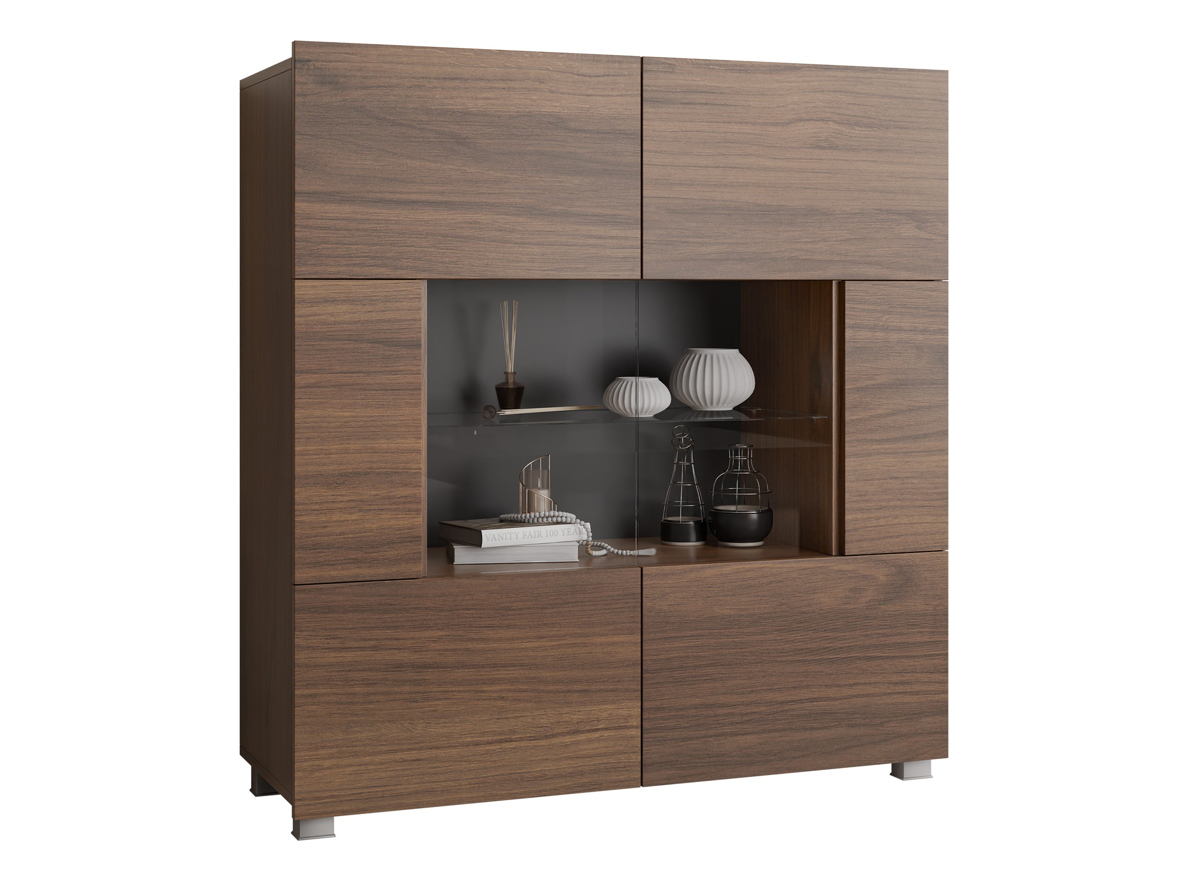 Sideboard Remus (Walnussholzoptik)