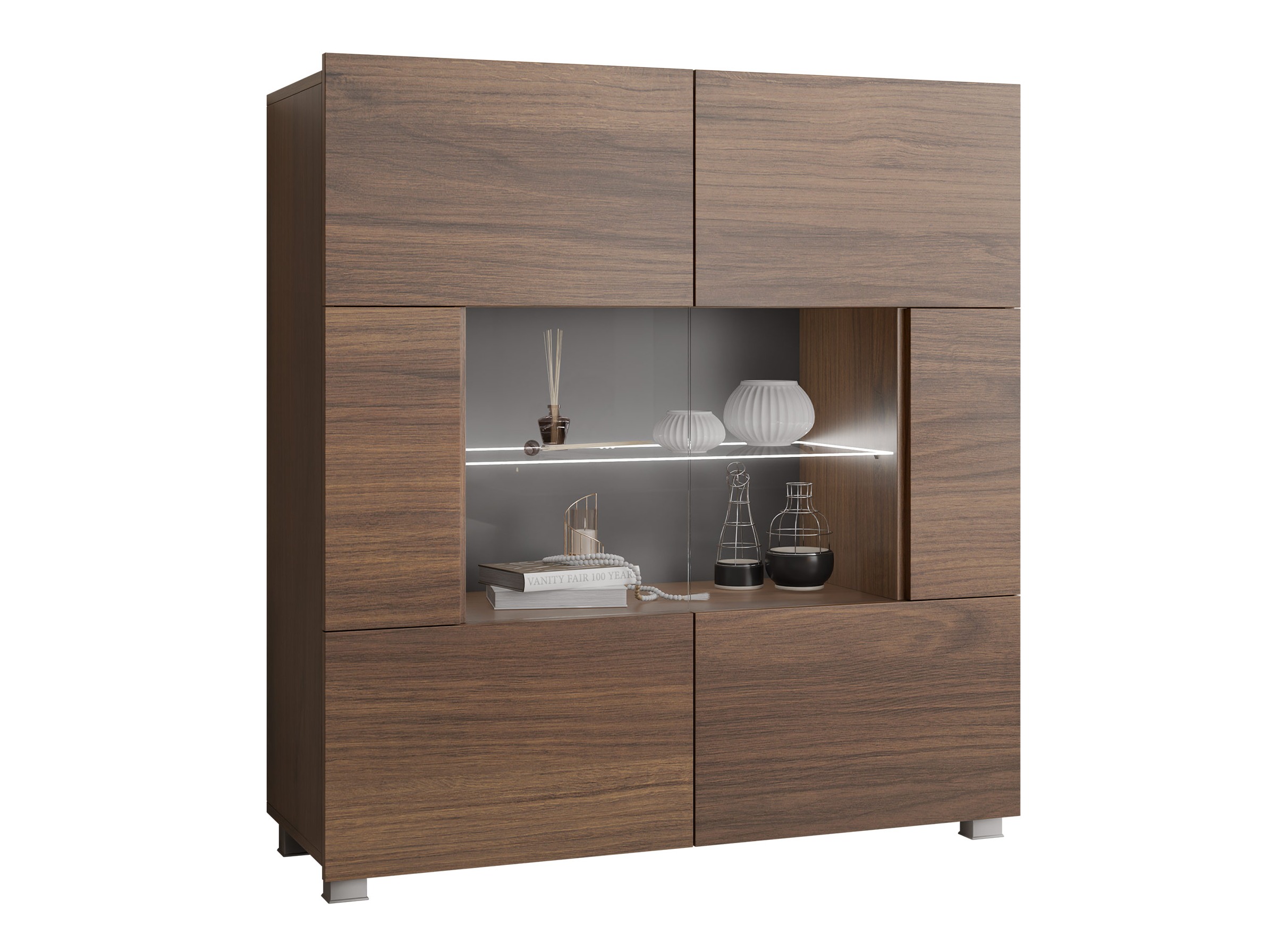 Sideboard Remus (Walnussholzoptik)