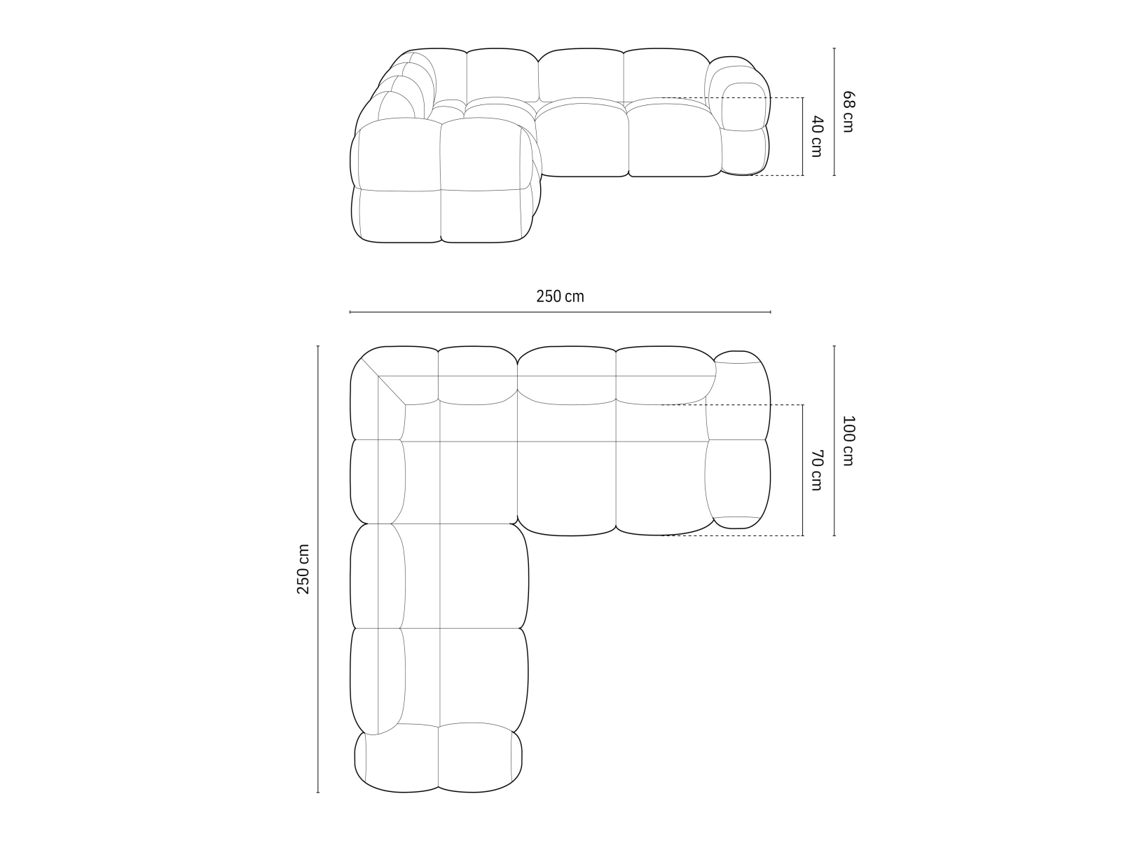 Ecksofa Duncore 102 (Sorella 03)