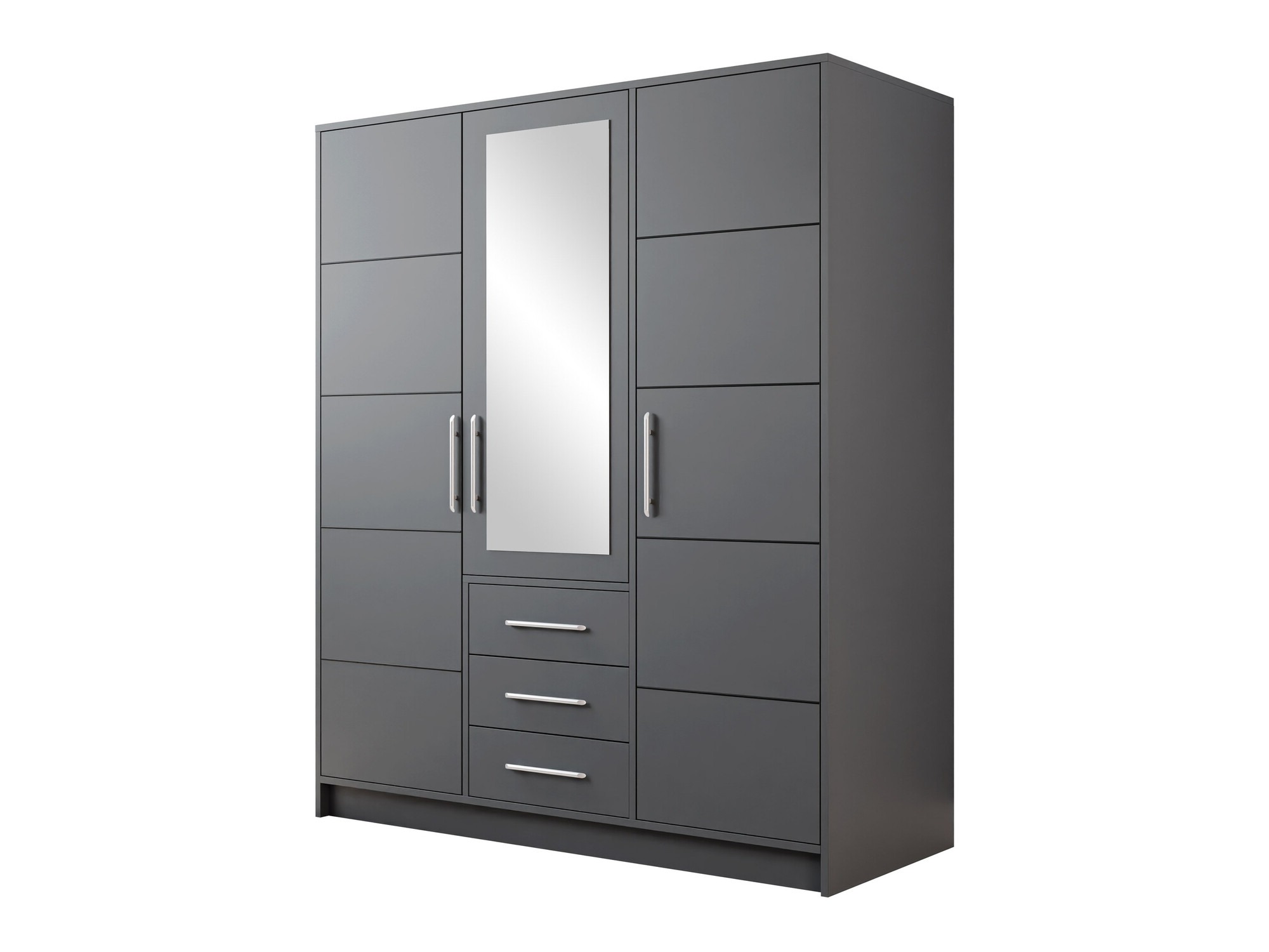 Kleiderschrank Dortivu II (Graphit)