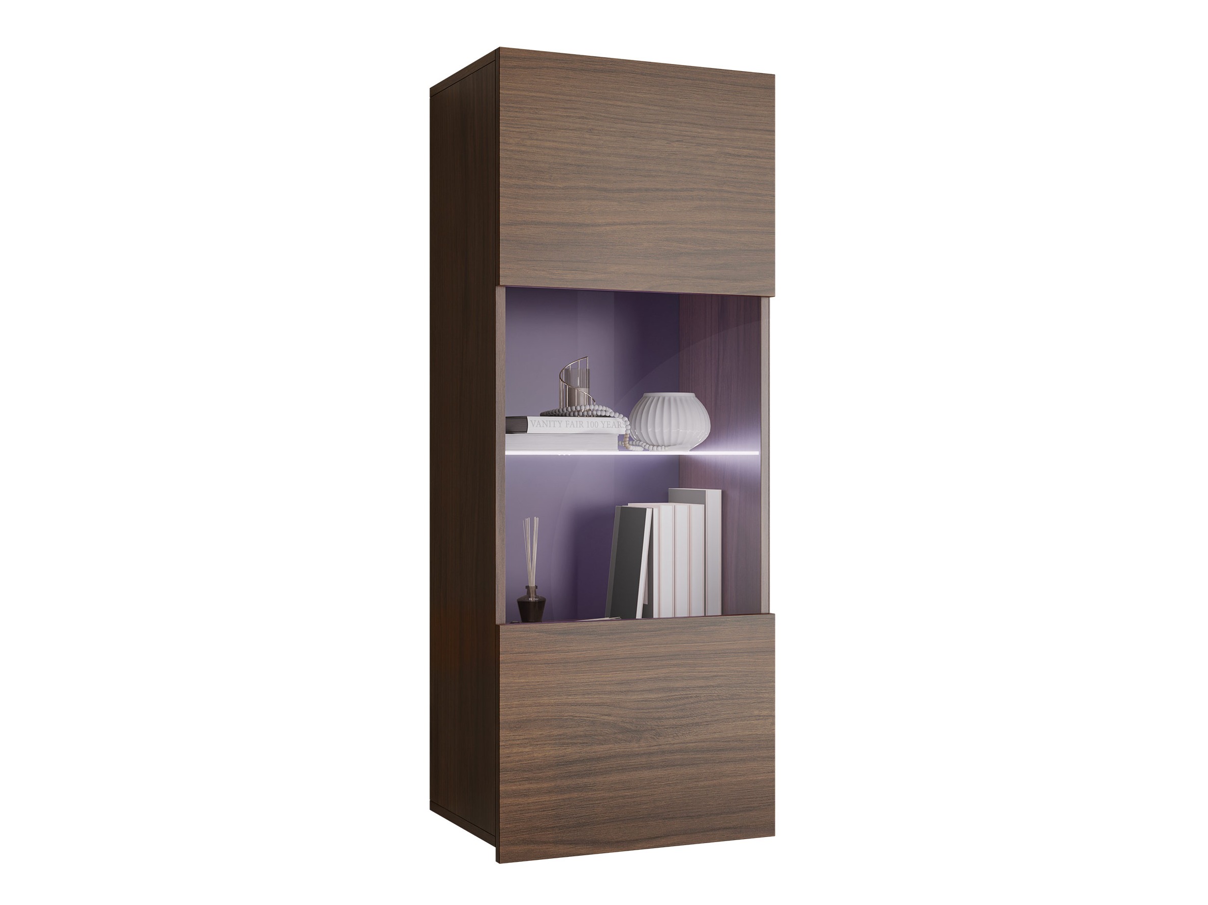 Hängeschrank Remus I (Walnussholzoptik)