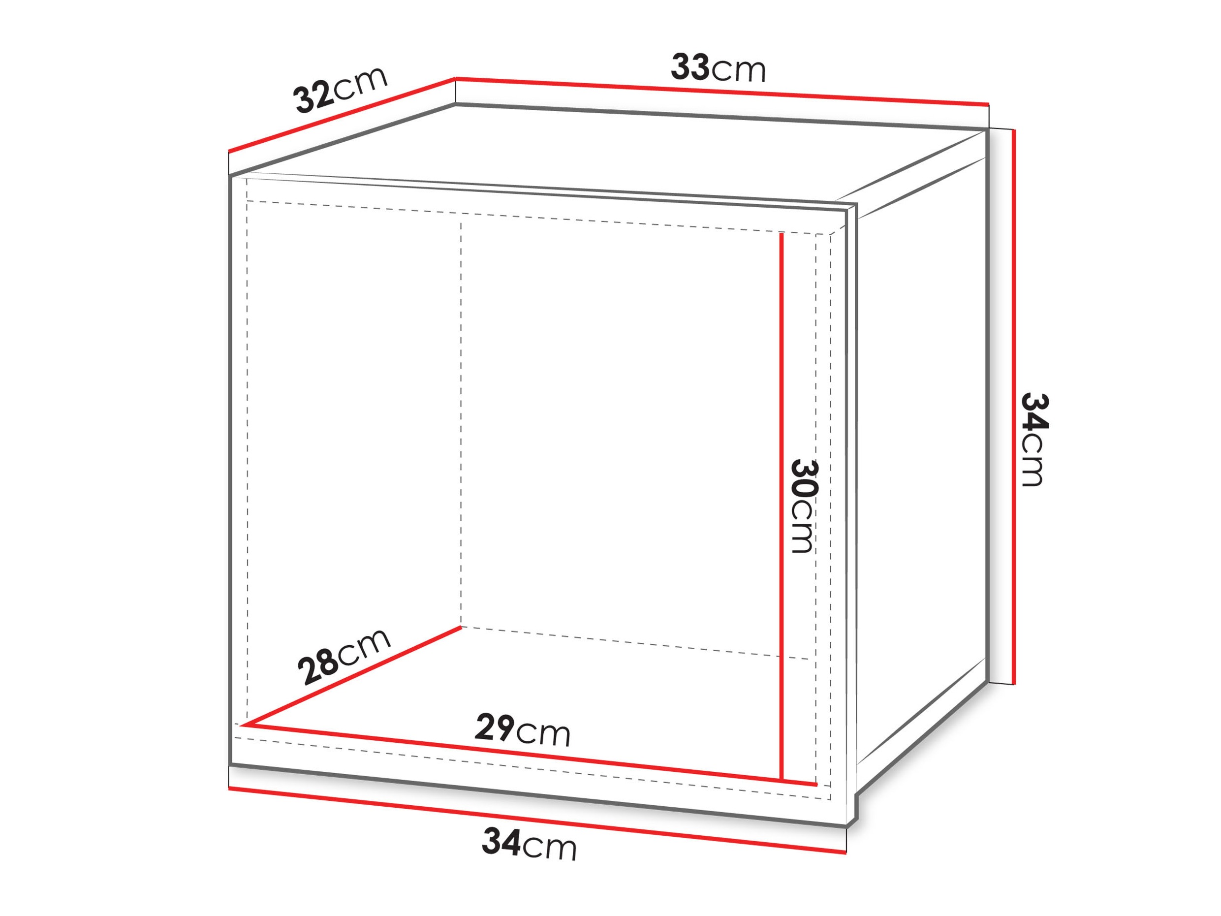 Hängeschrank Remus II (Weiß + Weiß glänzend)