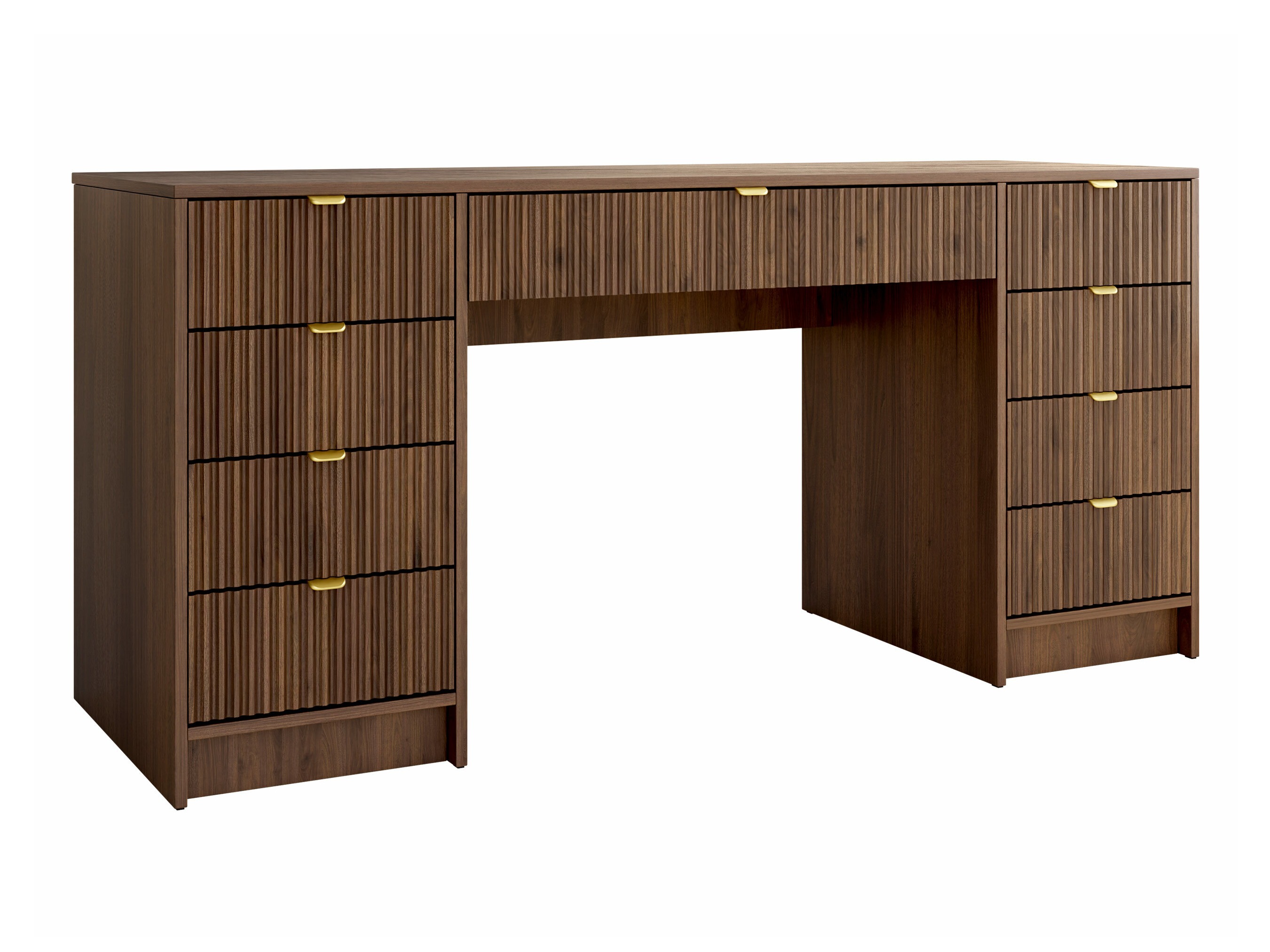 Bürotisch Comfivo Papilio I (Walnussholzoptik)