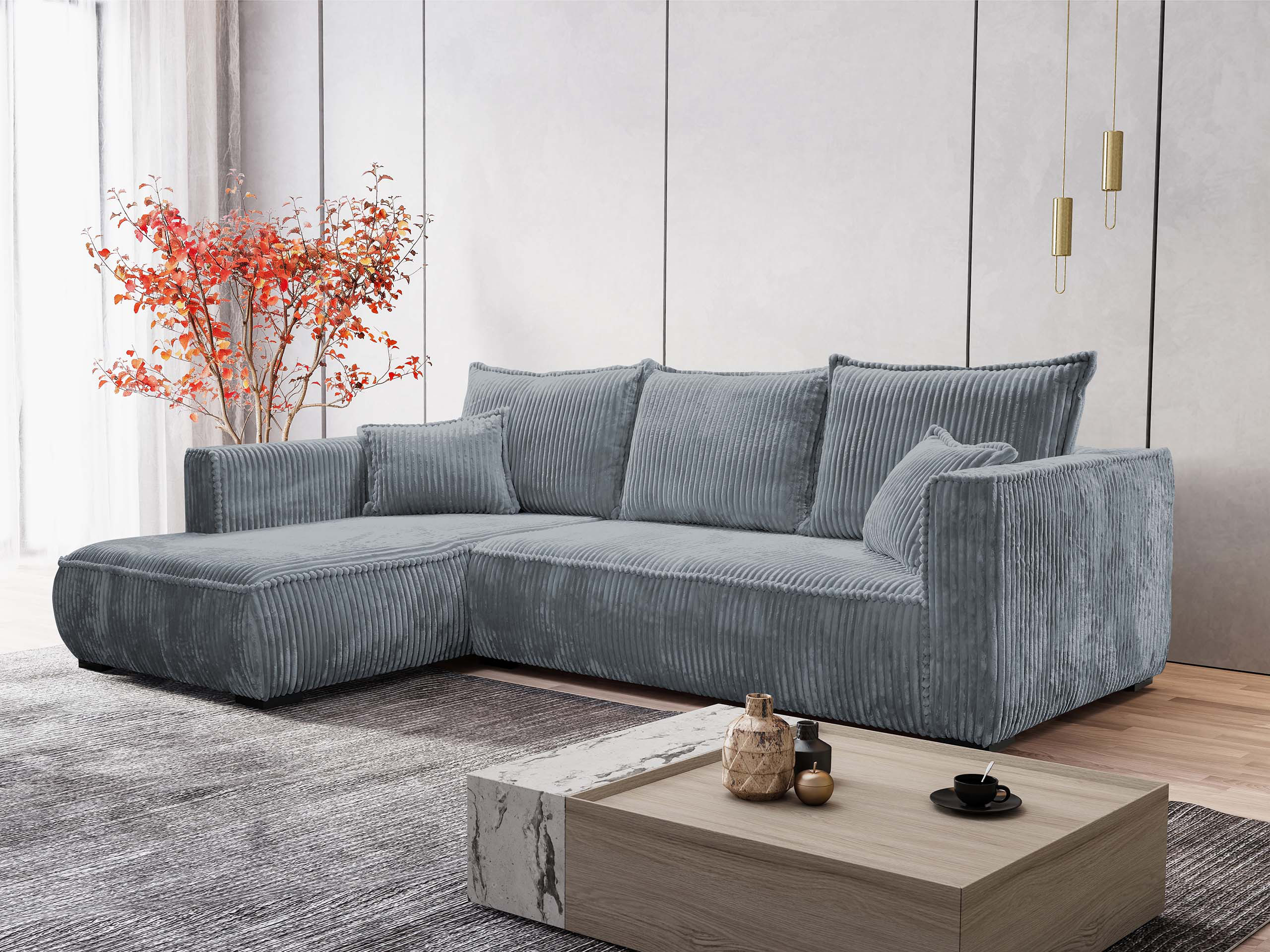 Ecksofa TrendyNest Circas (Tilia 85)