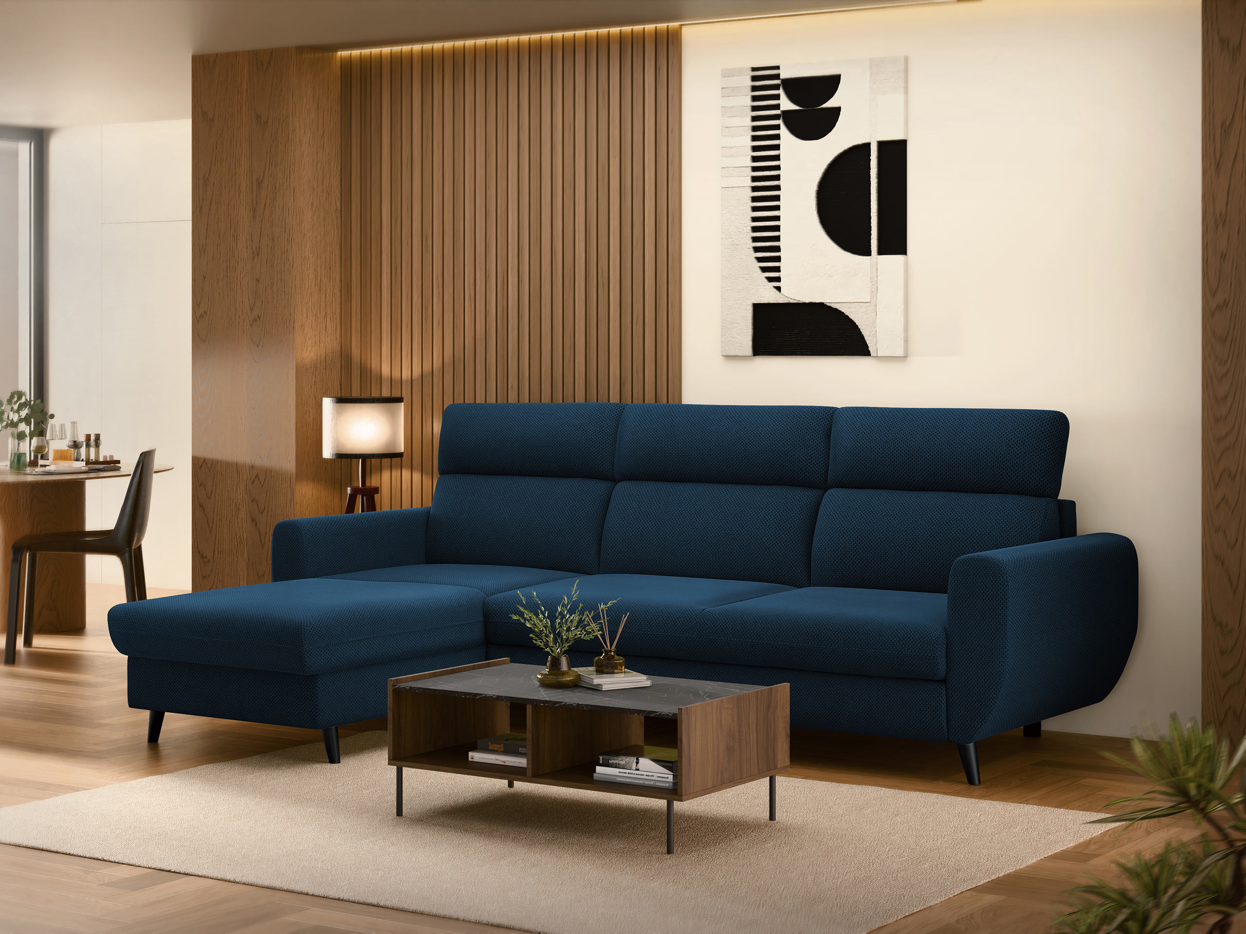 Ecksofa Temple 132 (Cruz 79)