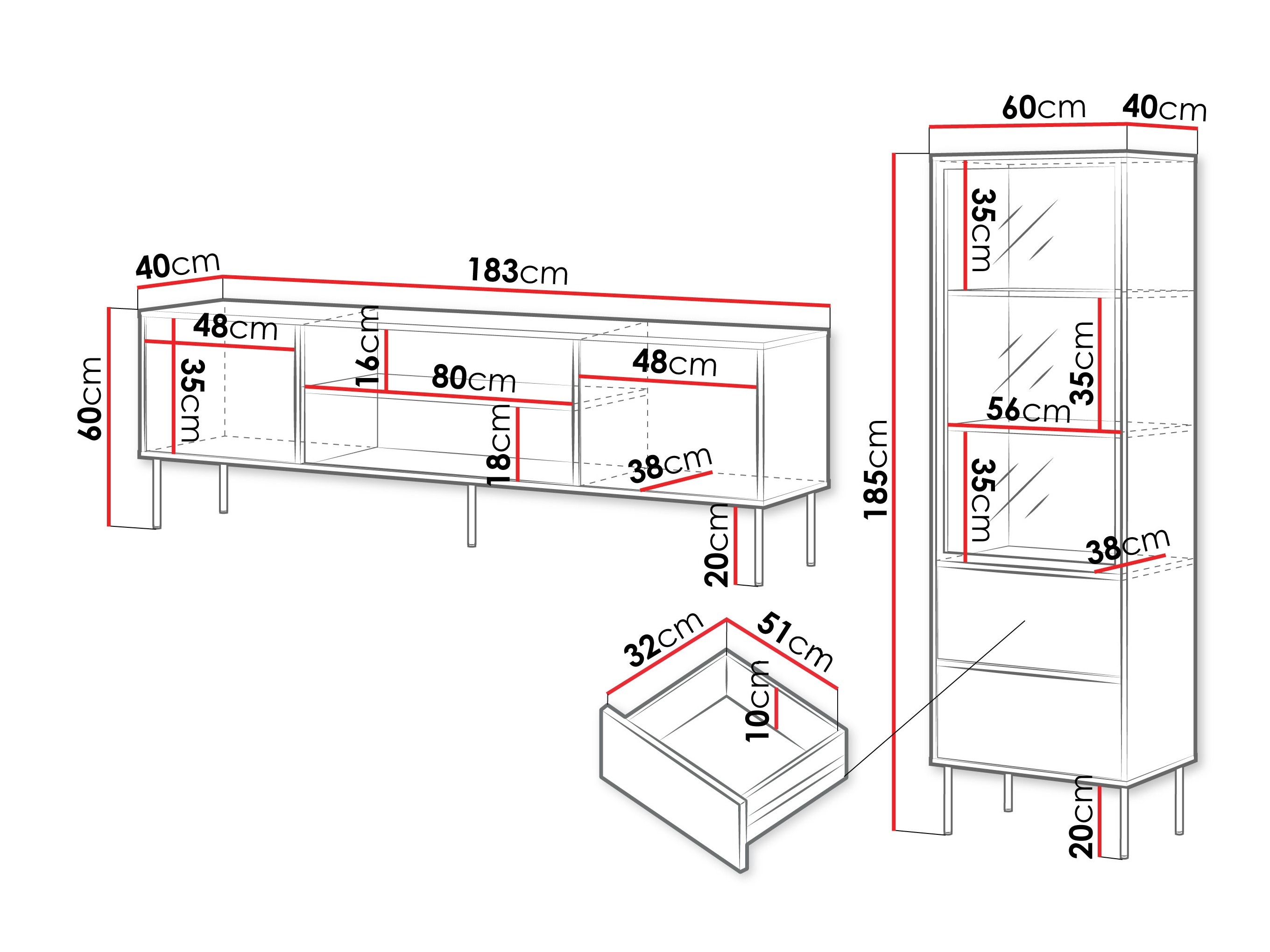 Wohnzimmer-Sets Merevai 107 (Kaschmir)