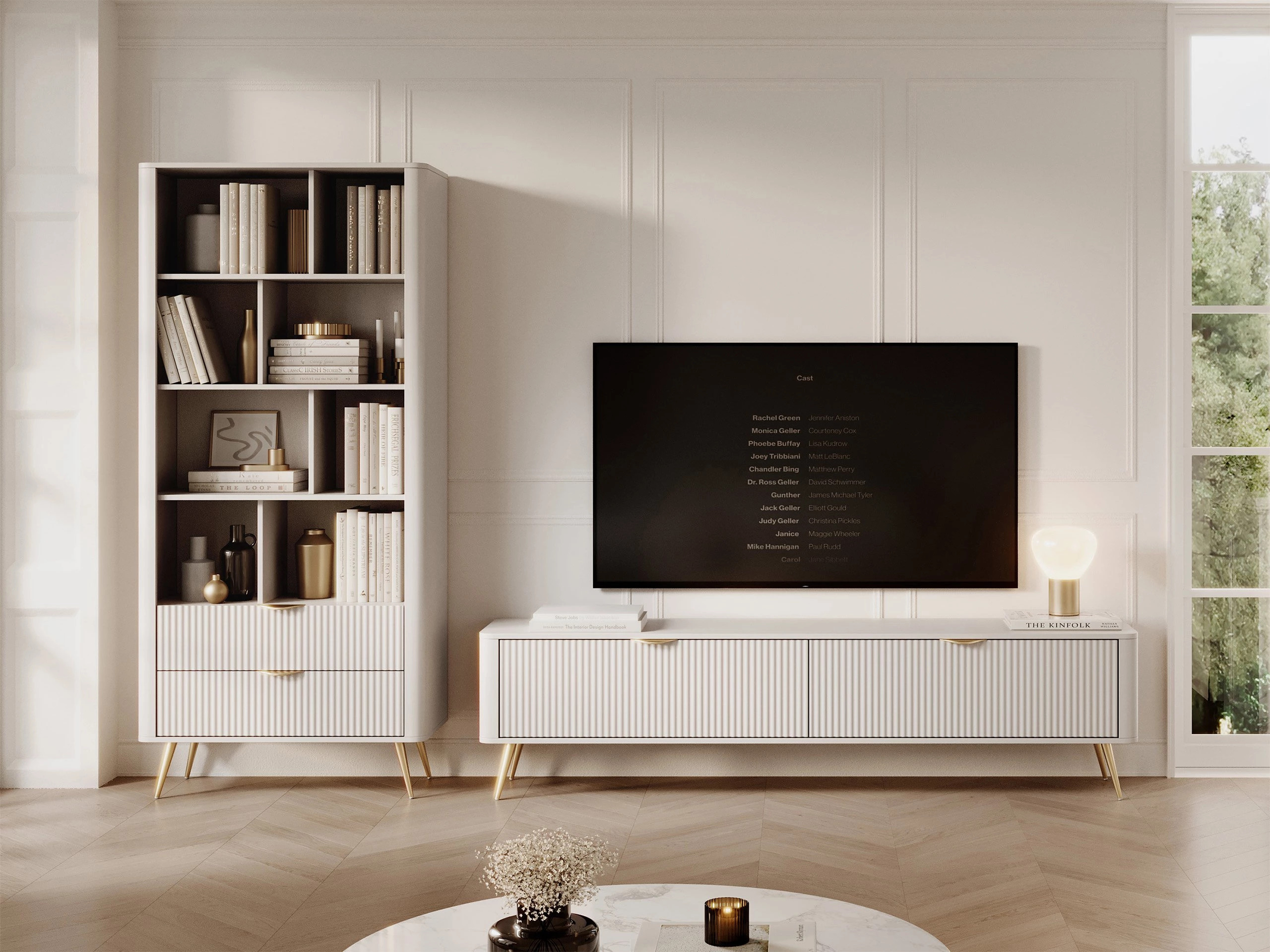 Wohnzimmer-Sets Ioca (Beige)