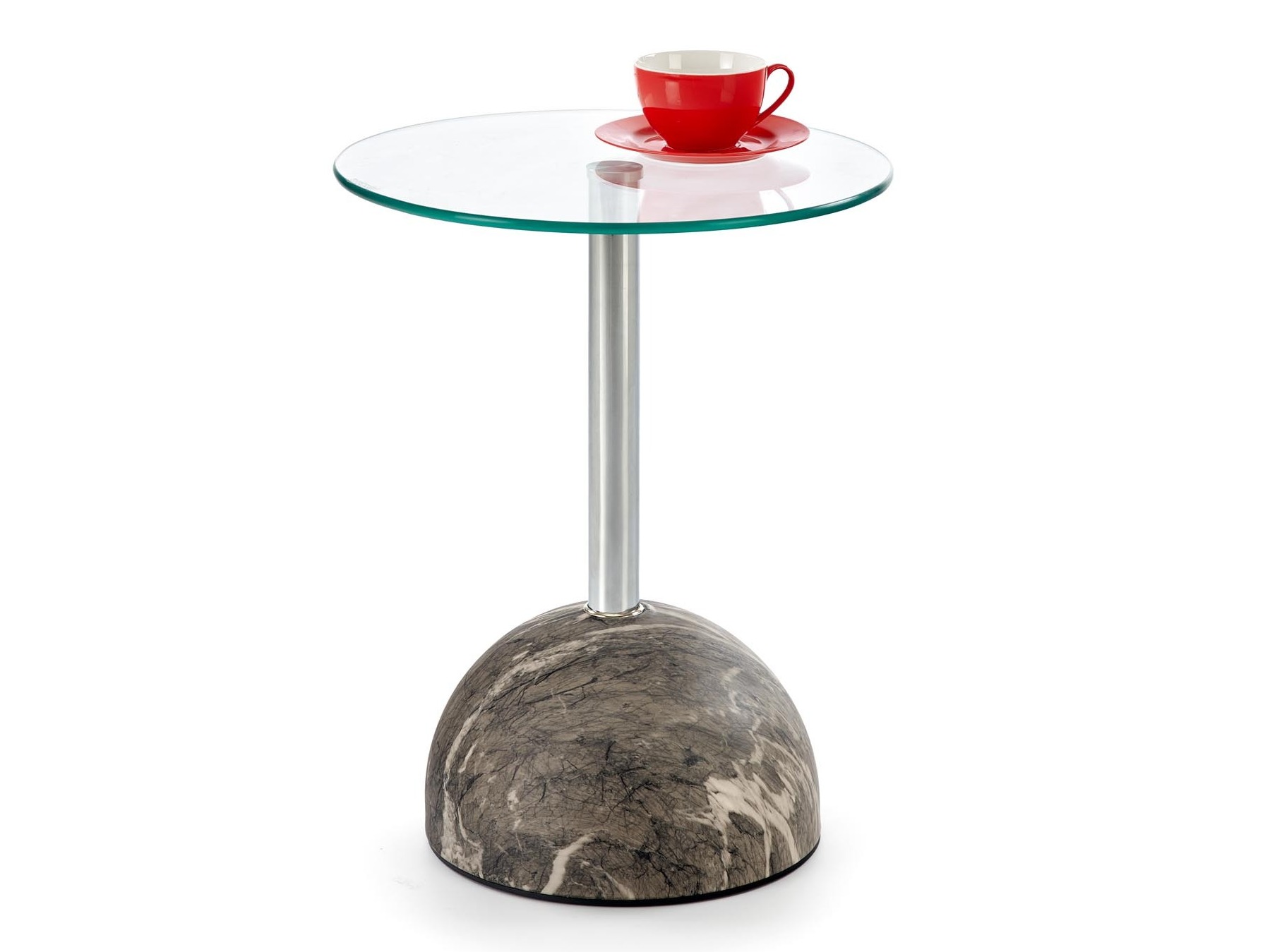 Beistelltisch Houston 1918 (Grauer Marmor)