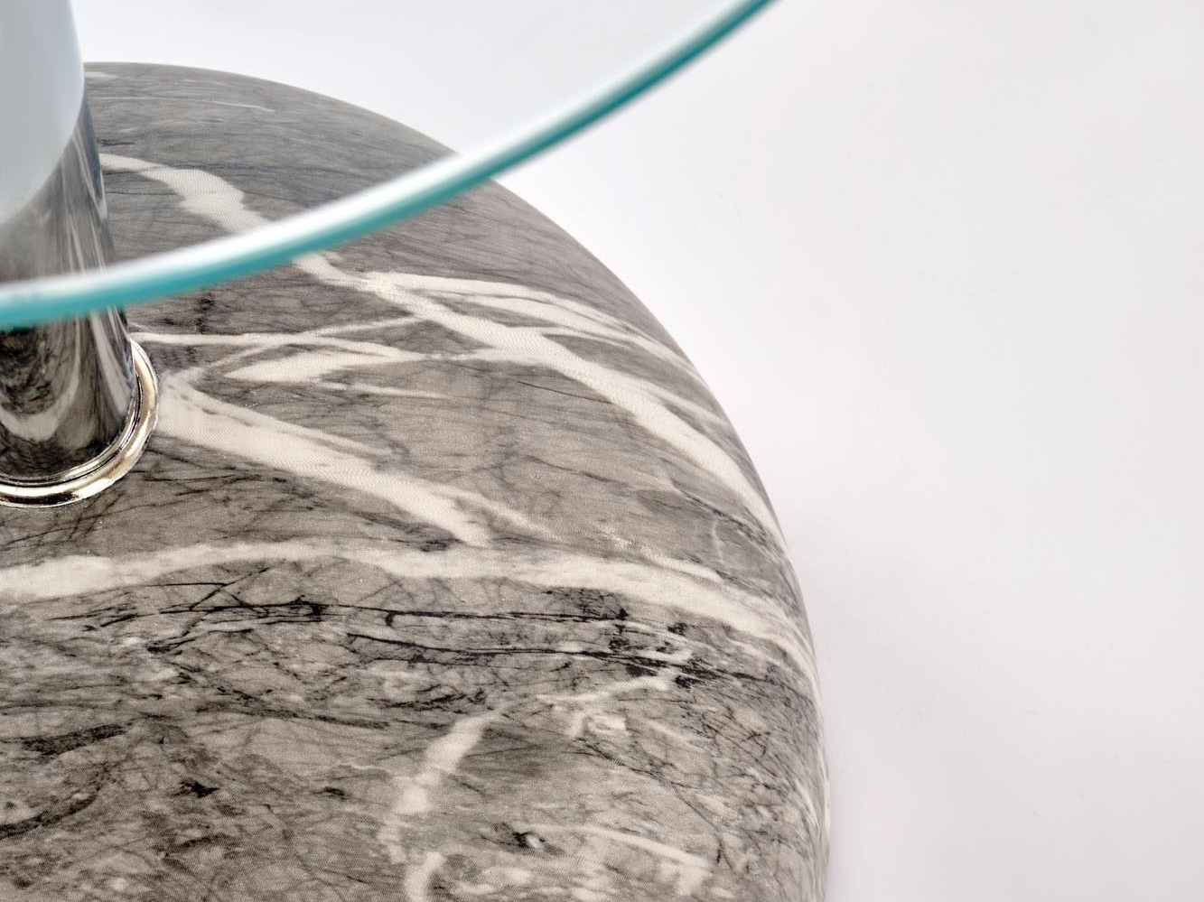 Beistelltisch Houston 1918 (Grauer Marmor)