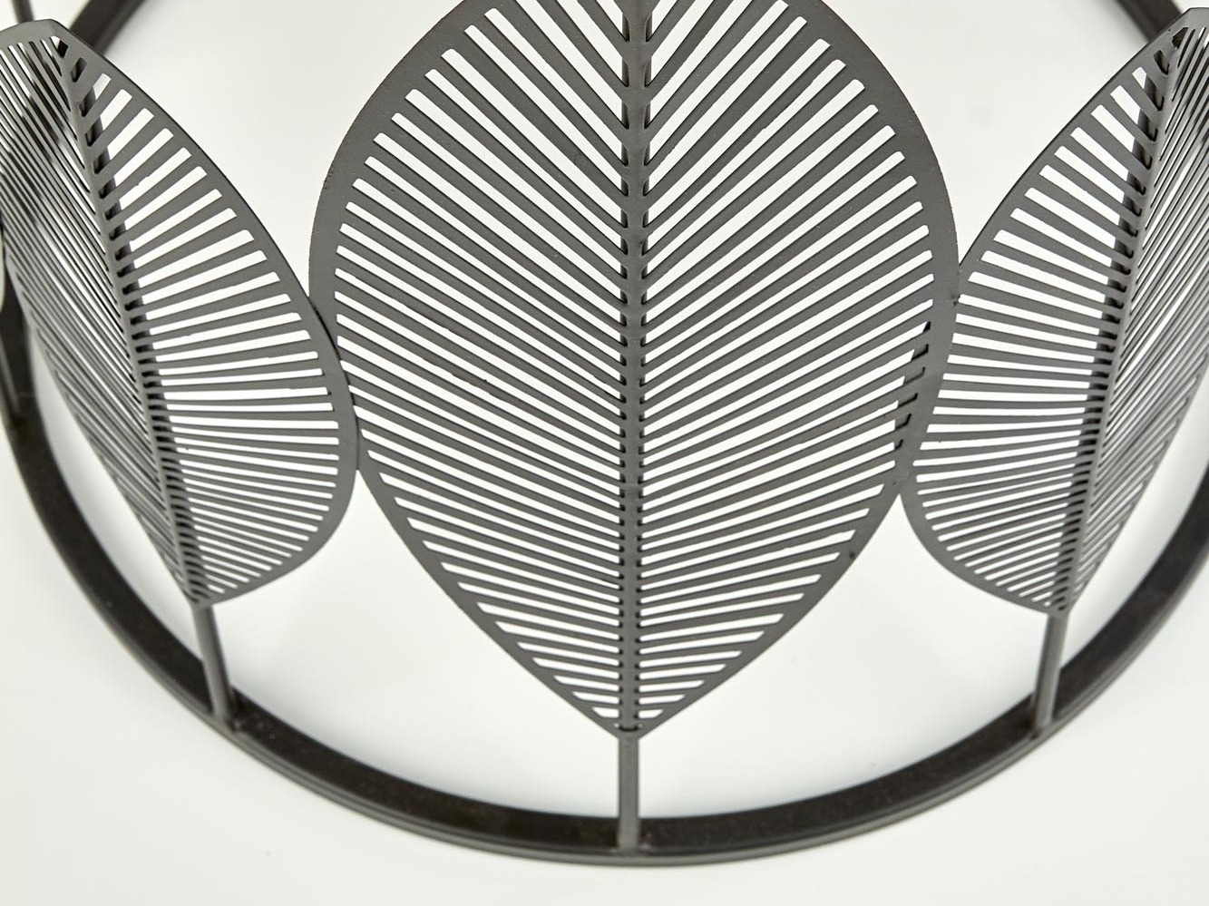 Beistelltische-Set Houston 974 (Schwarz + Helles Holz)