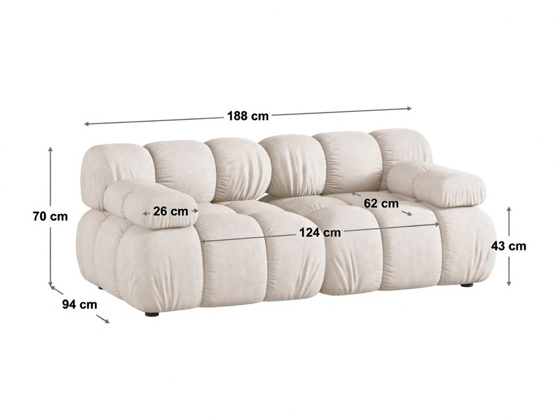 Modulares Sofa Caltenu 100 (Sonic 23)