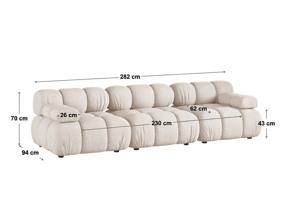 Modulares Sofa Caltenu 107 (Sonic 23)