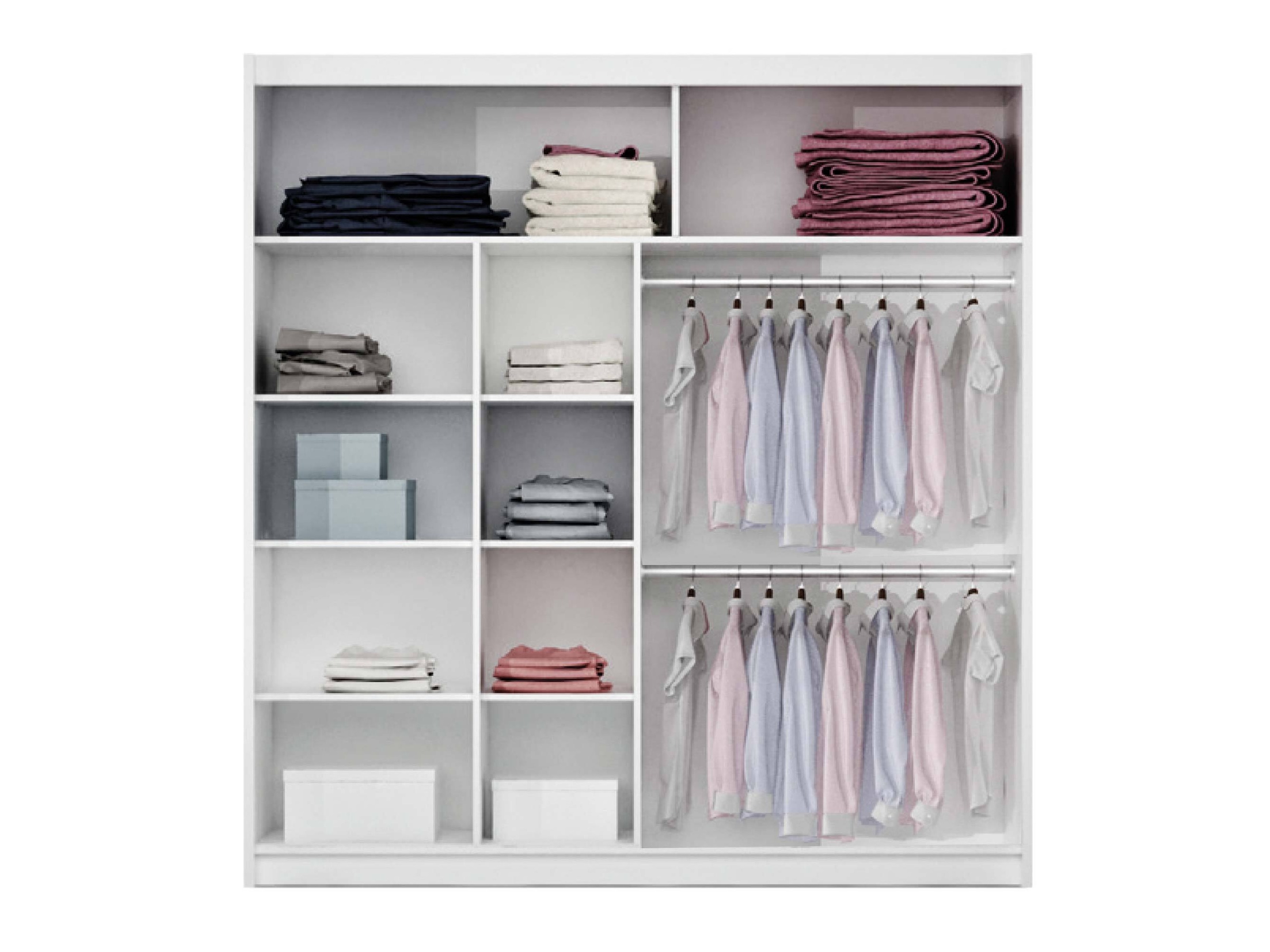 Kleiderschrank Honolulu 201 (Schwarz)