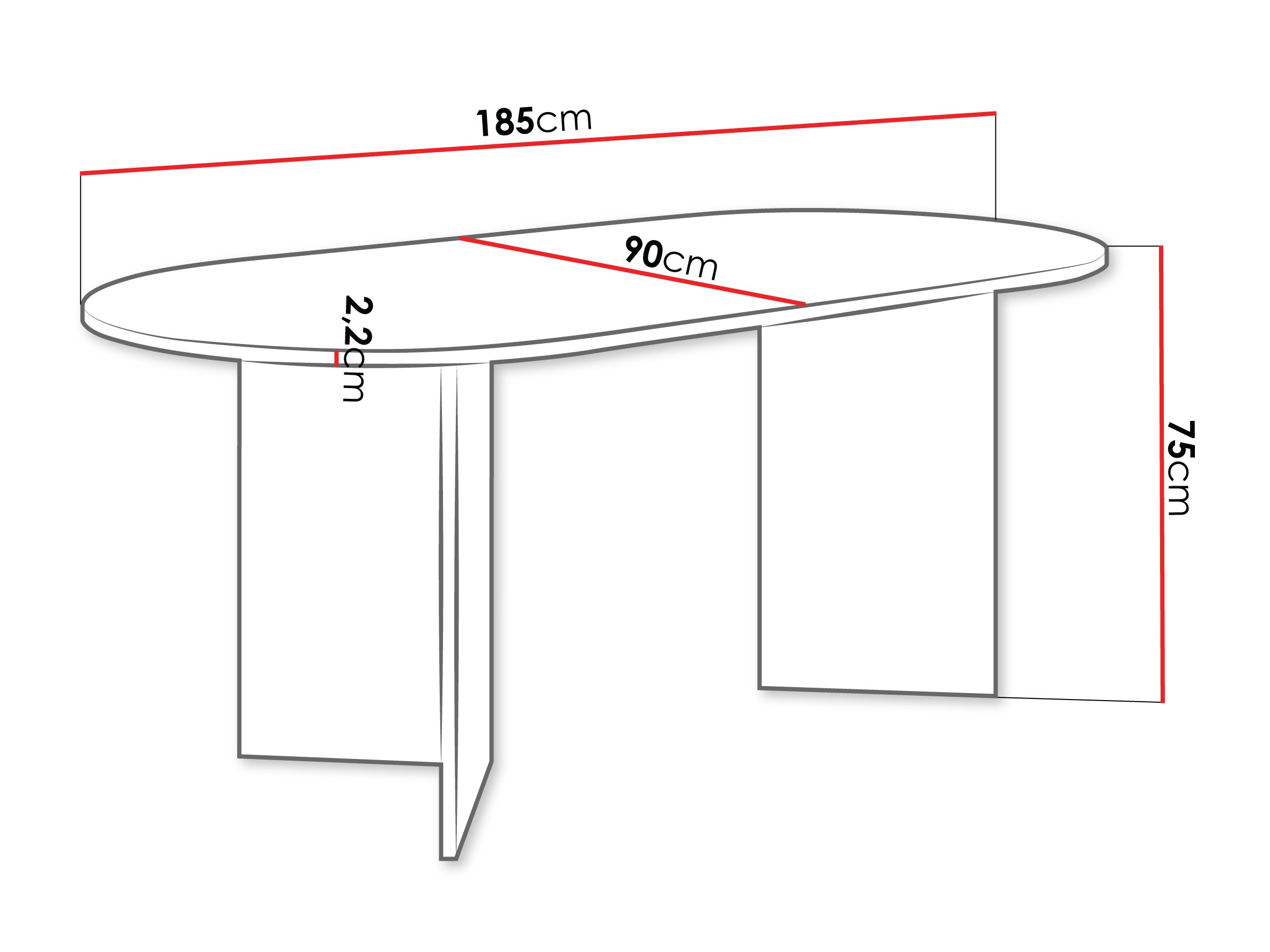Tisch Comfivo 508 (Beige)