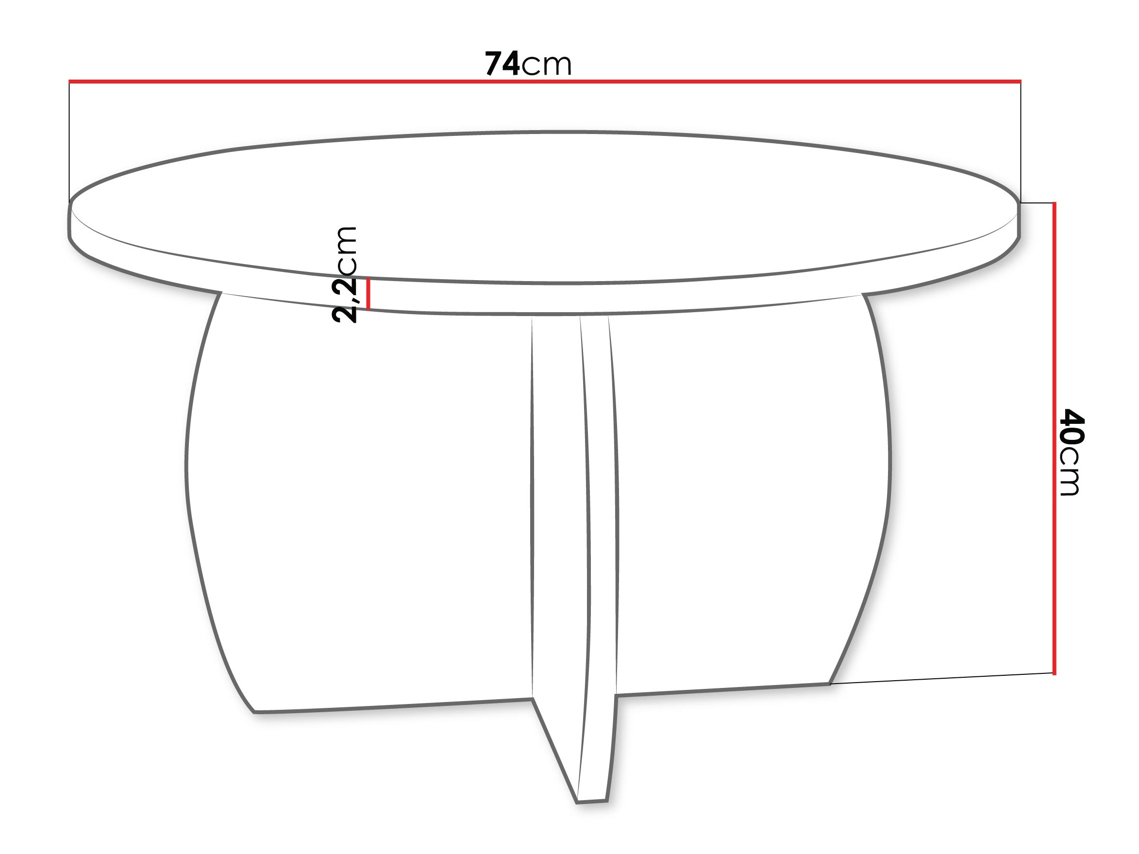 Couchtisch Comfivo 511 (Schwarzer Marmor + Schwarz)