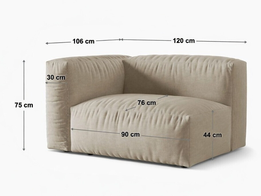 Modularer Sessel Sorcoro 103 (Tilia 17)