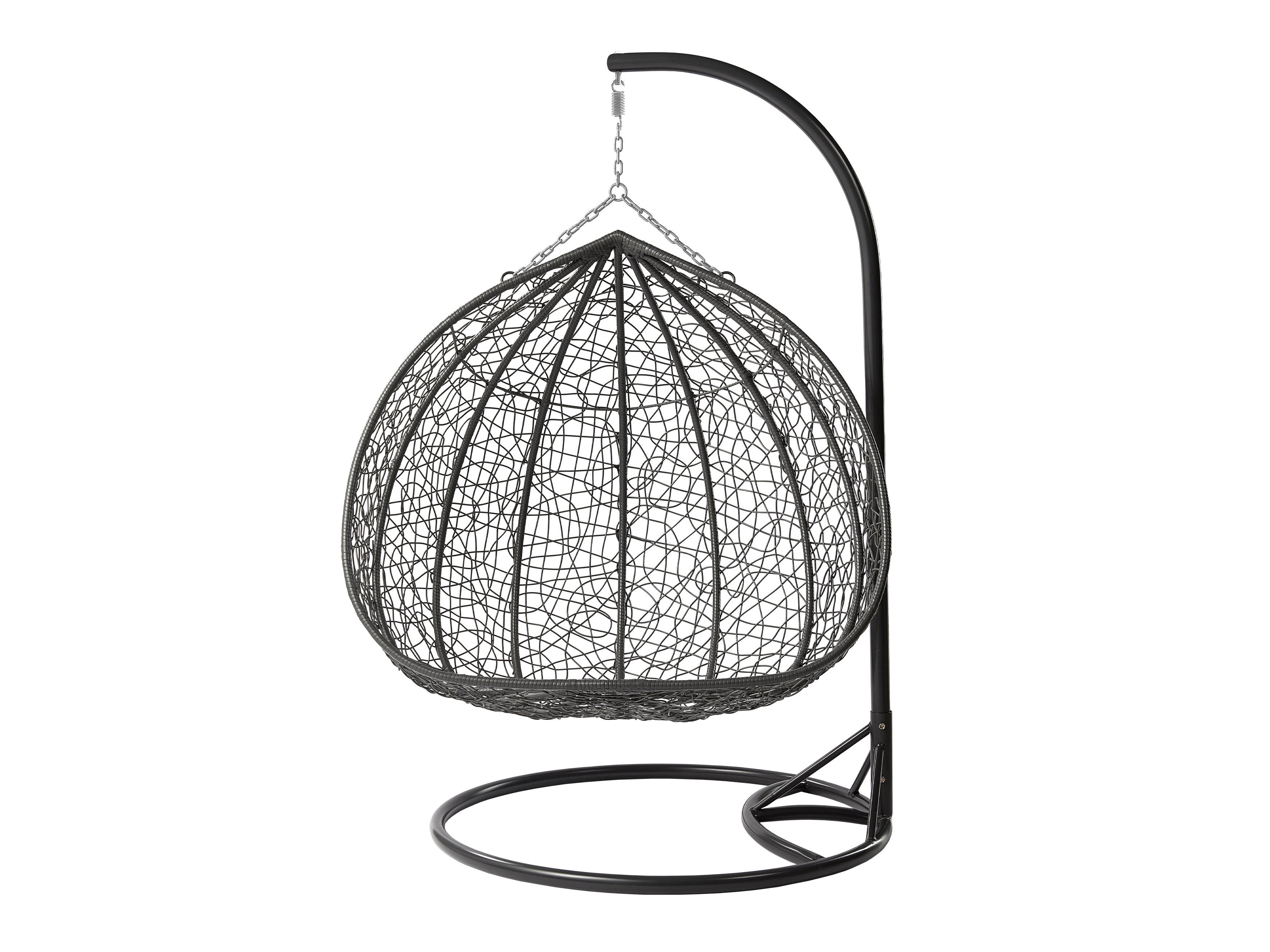 Hängesessel Comfivo Audos (Grau + Hellgrau)