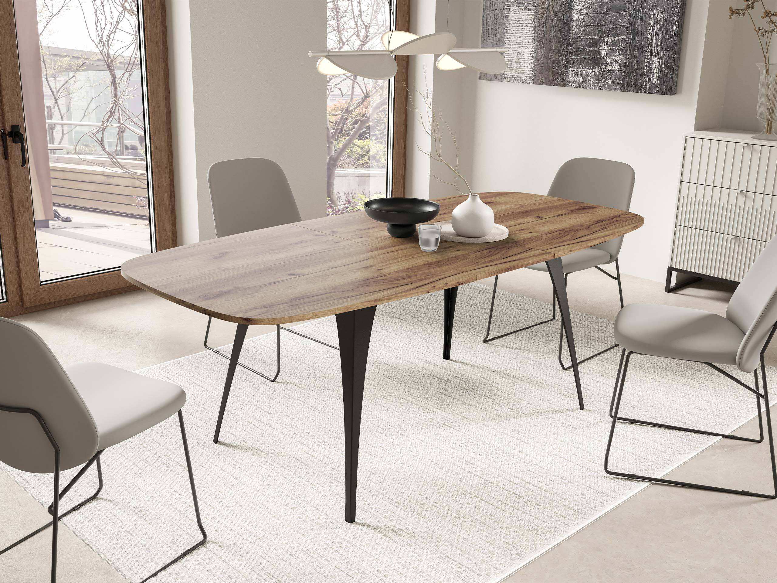 Tisch Oswego 131 (Craft goldene Eichenholzoptik)