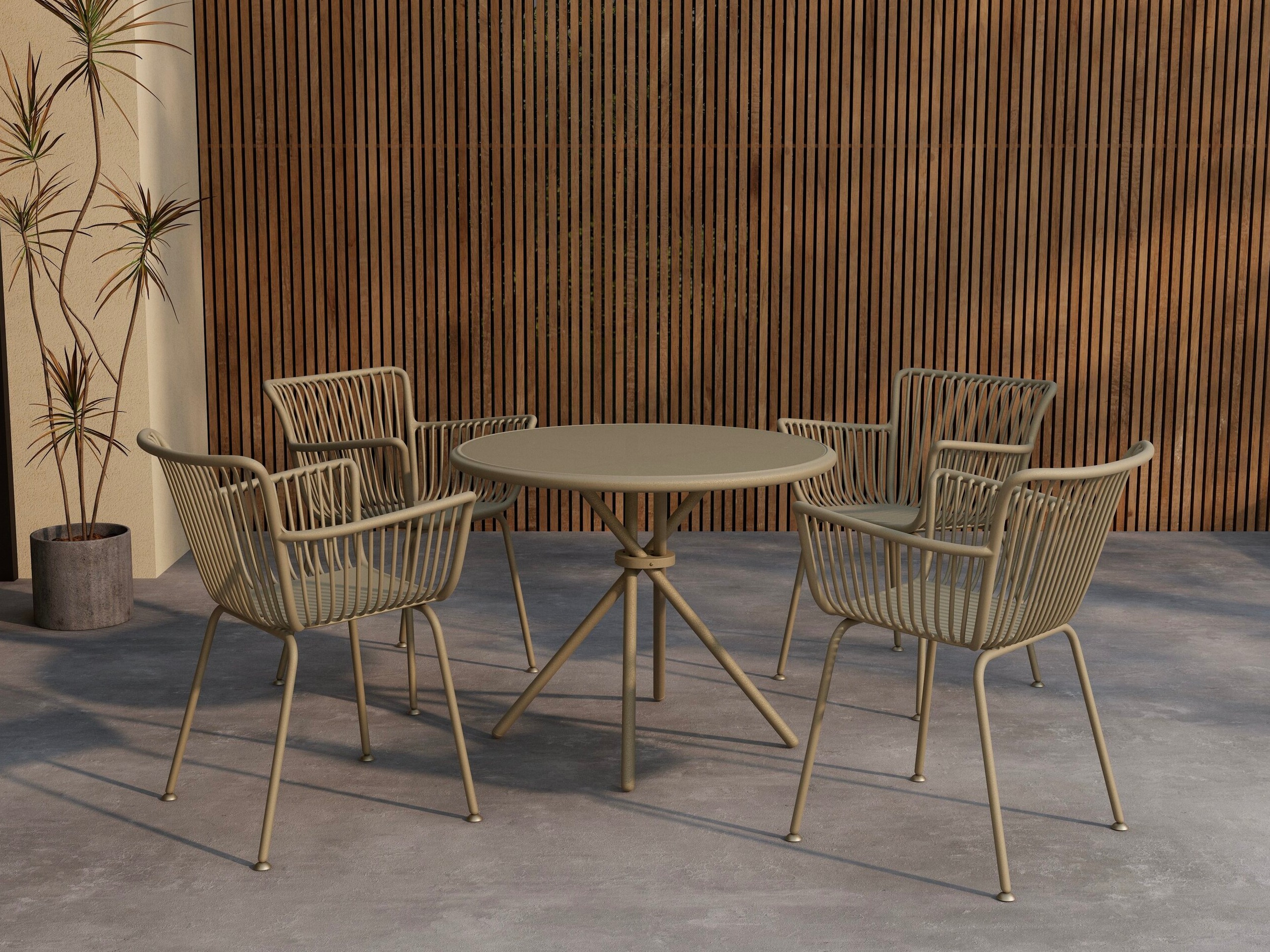 Tisch und Stühle Dallas 5163