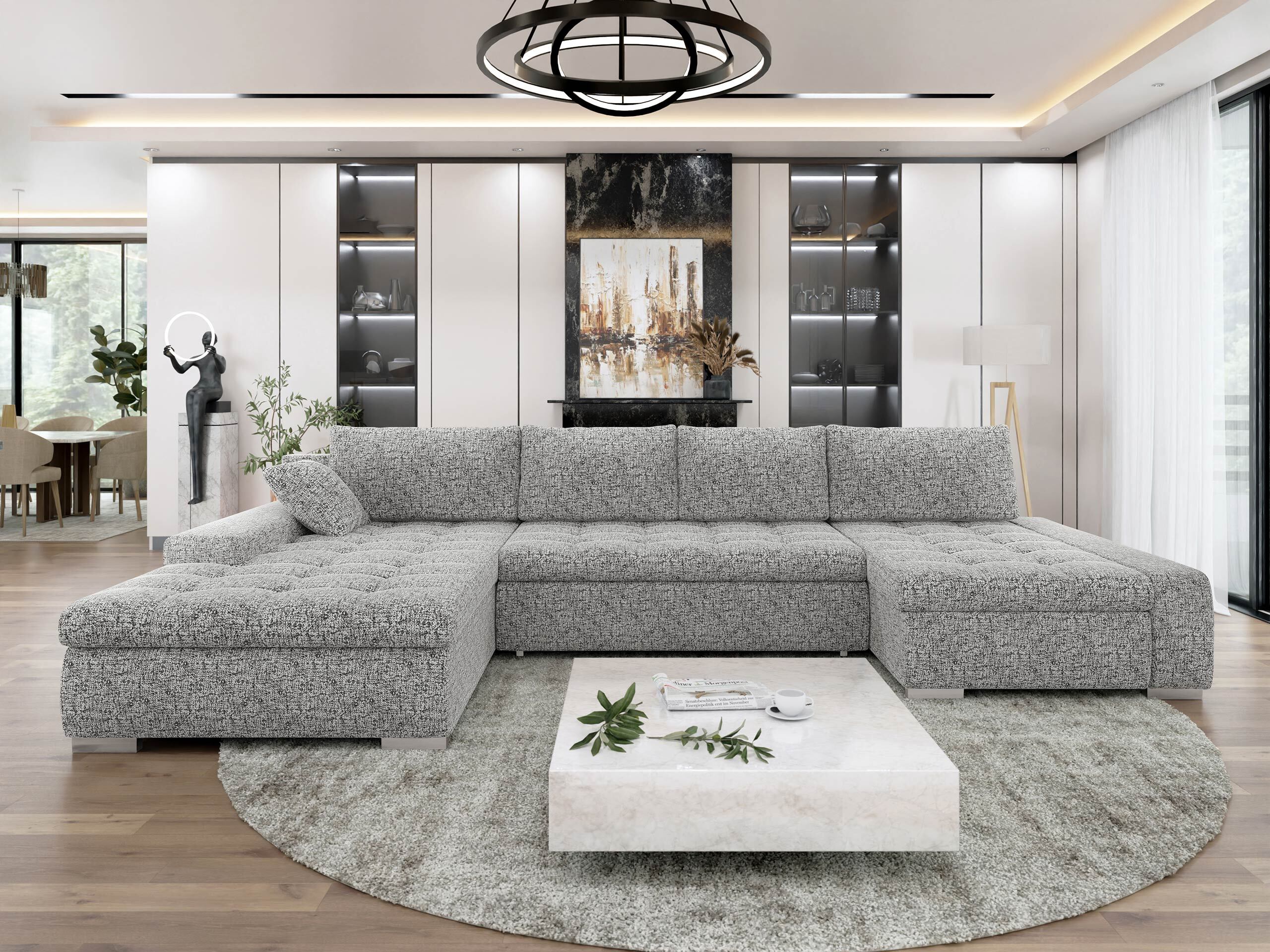 Ecksofa Comfivo Oliva (Bella 65)