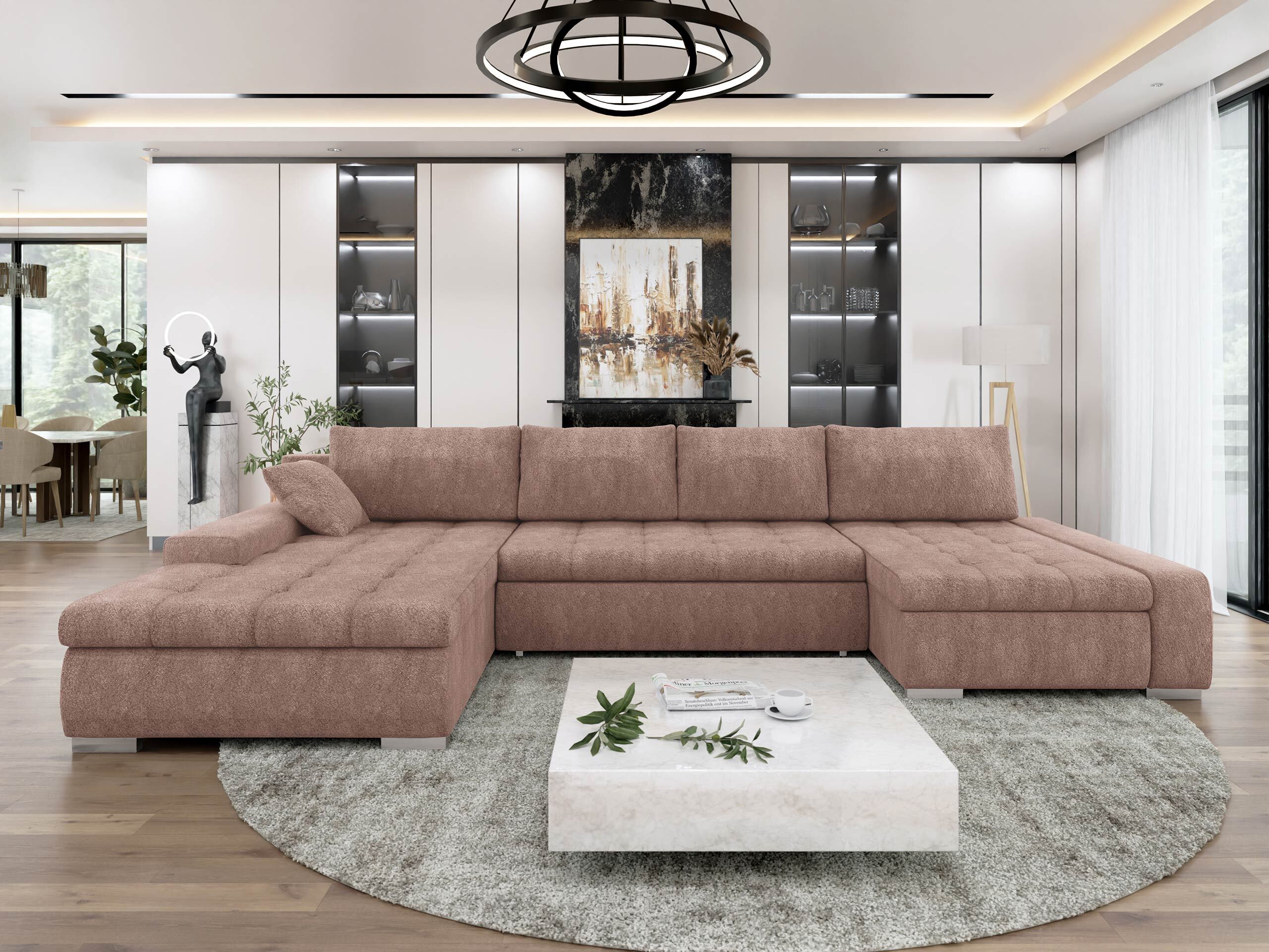 Ecksofa Comfivo Oliva (Coral 45)