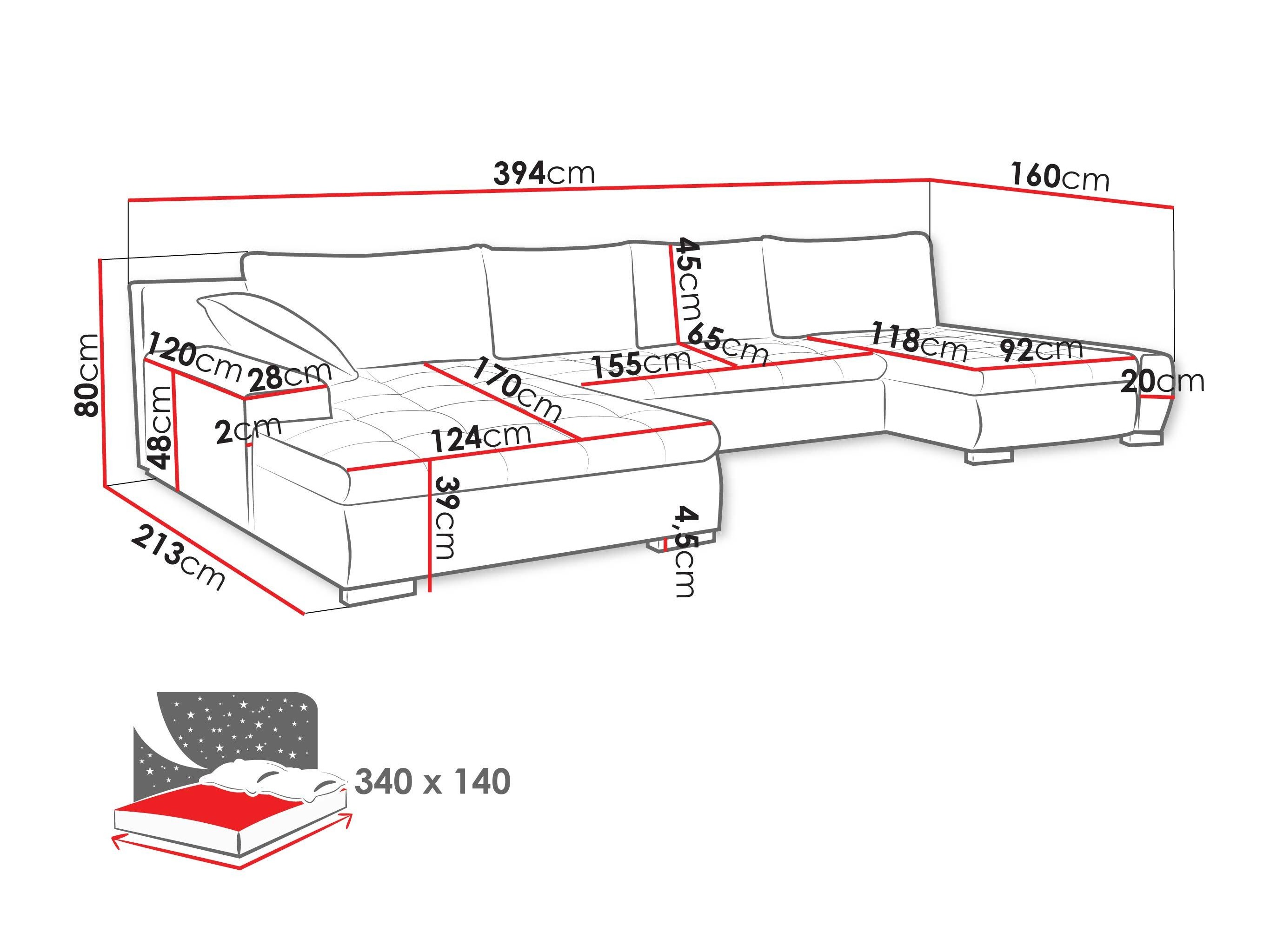 Ecksofa Comfivo Oliva (Soft 011 + Lawa 06)
