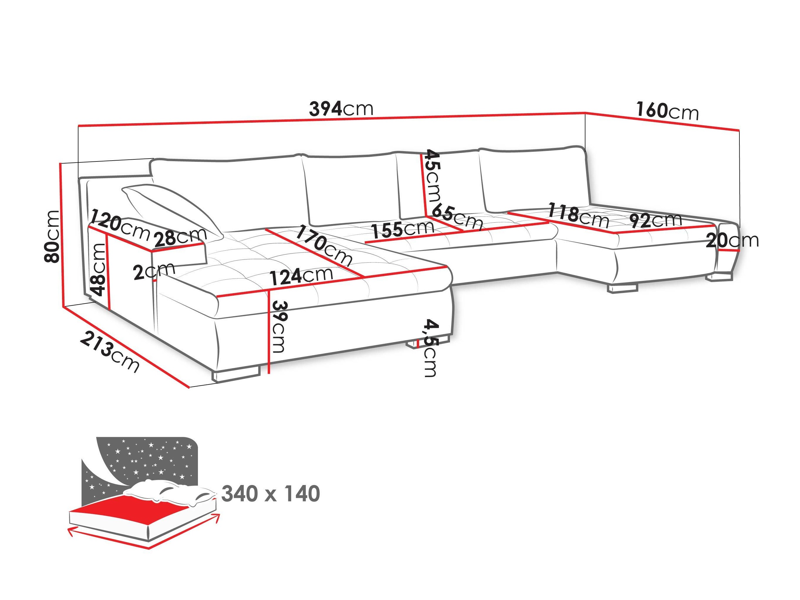 Ecksofa Comfivo Oliva (Velo 637)