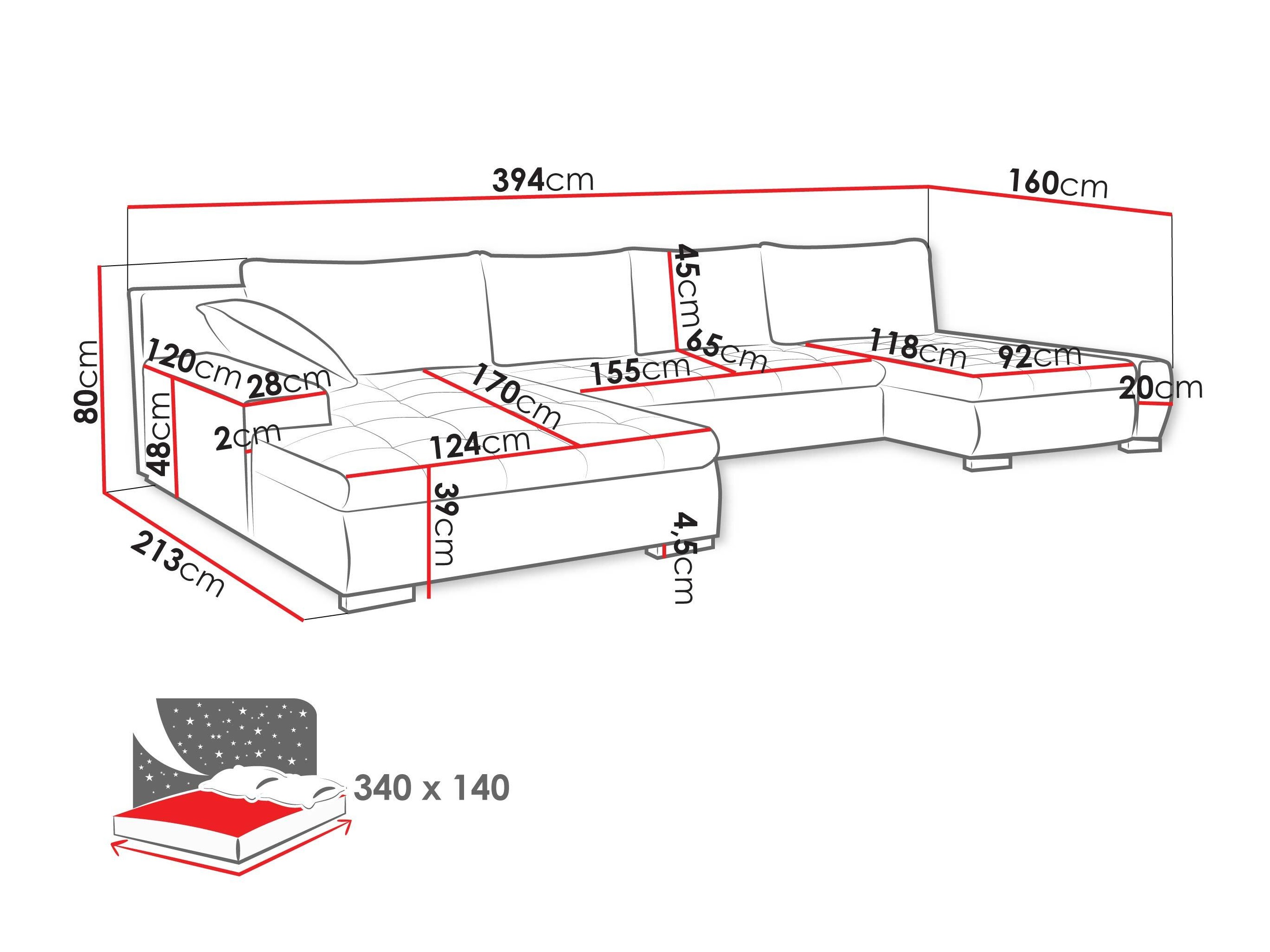 Ecksofa Comfivo Oliva (Wave 09)