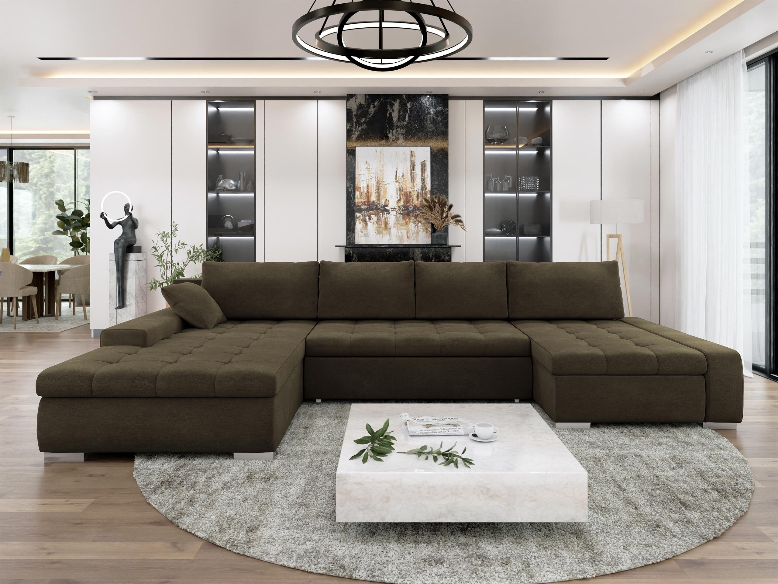 Ecksofa Comfivo Oliva (Wave 09)