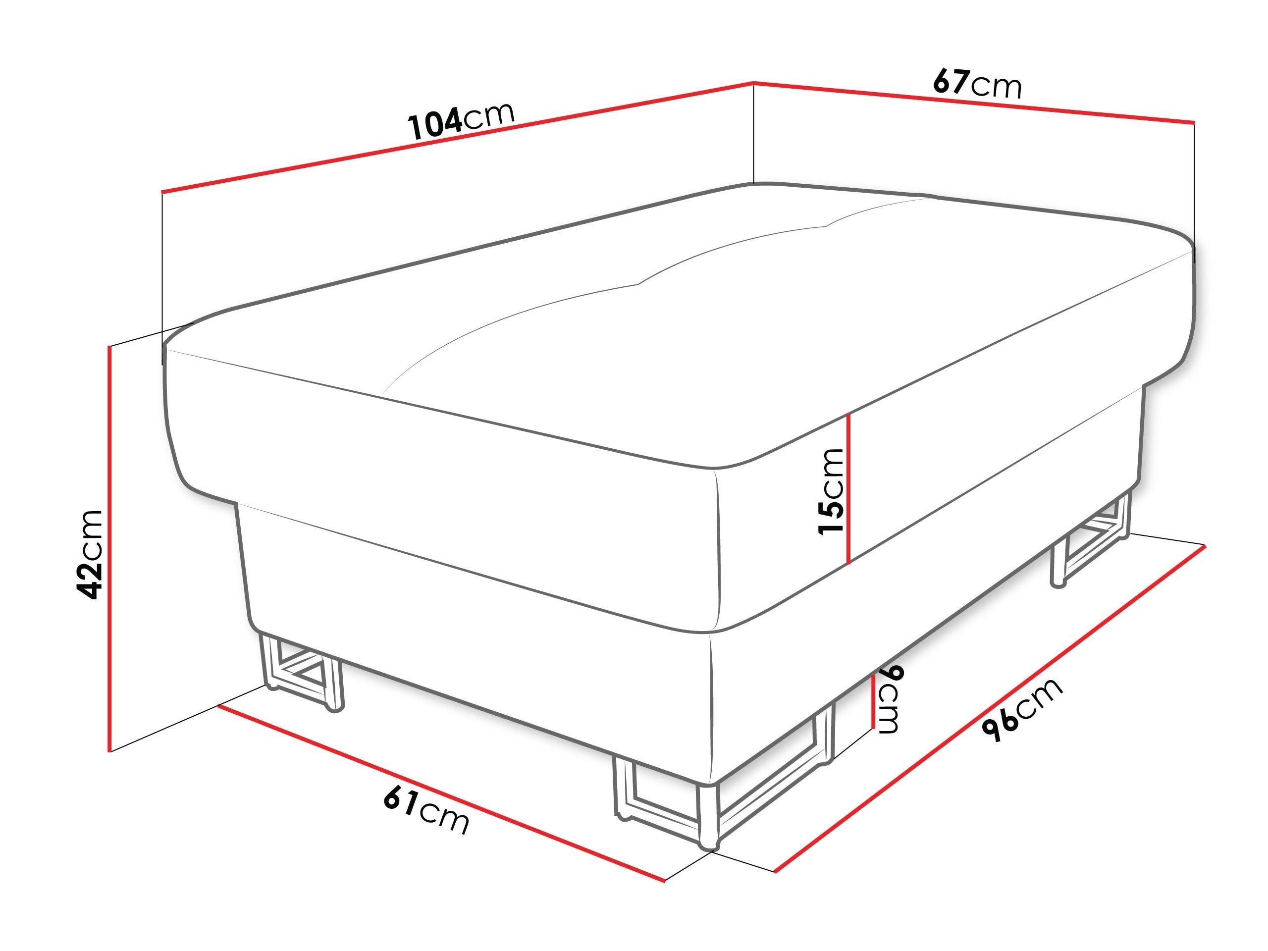 Polsterbank Comfivo Ruta (Magic Velvet 2227)