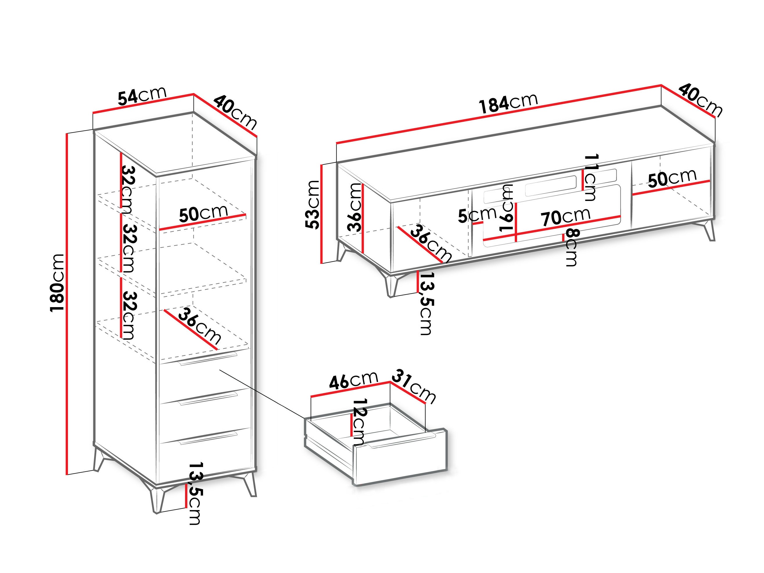 Wohnzimmer-Sets Comfivo Citrus V