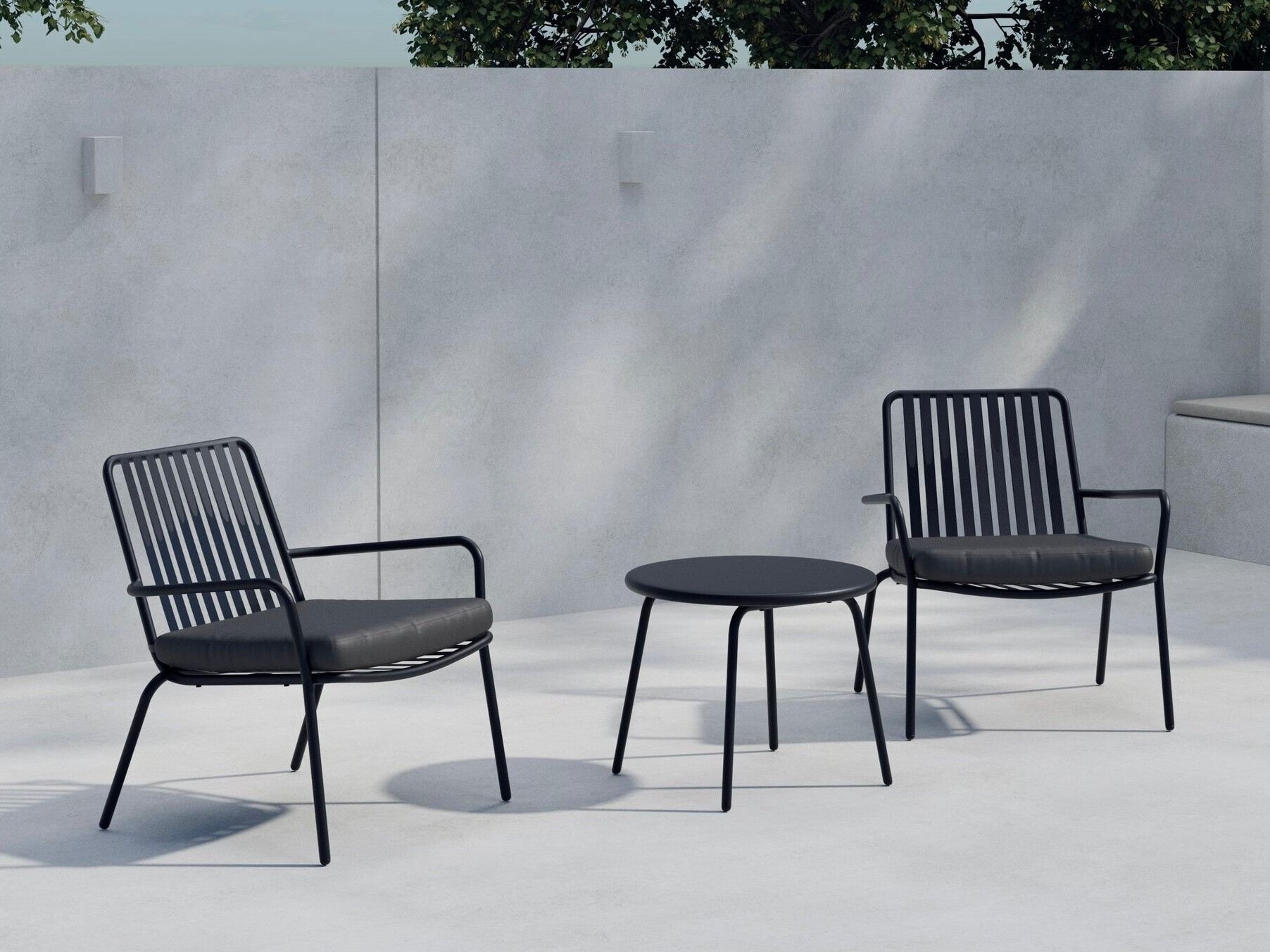 Balkonset Dallas 5190 (Schwarz)