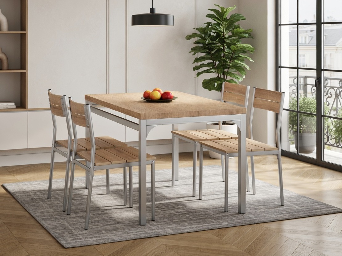 Essgruppe Houston 128 (Sonoma Eichenholzoptik)