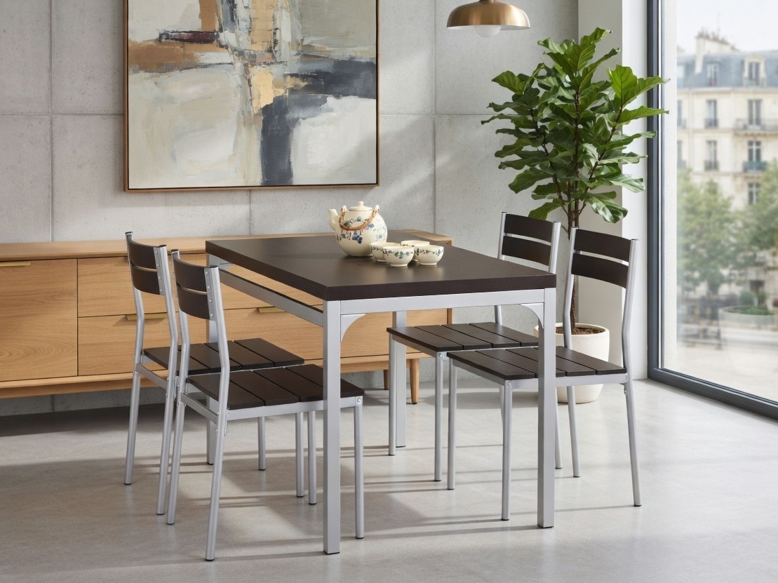 Essgruppe Houston 128 (Wenge)