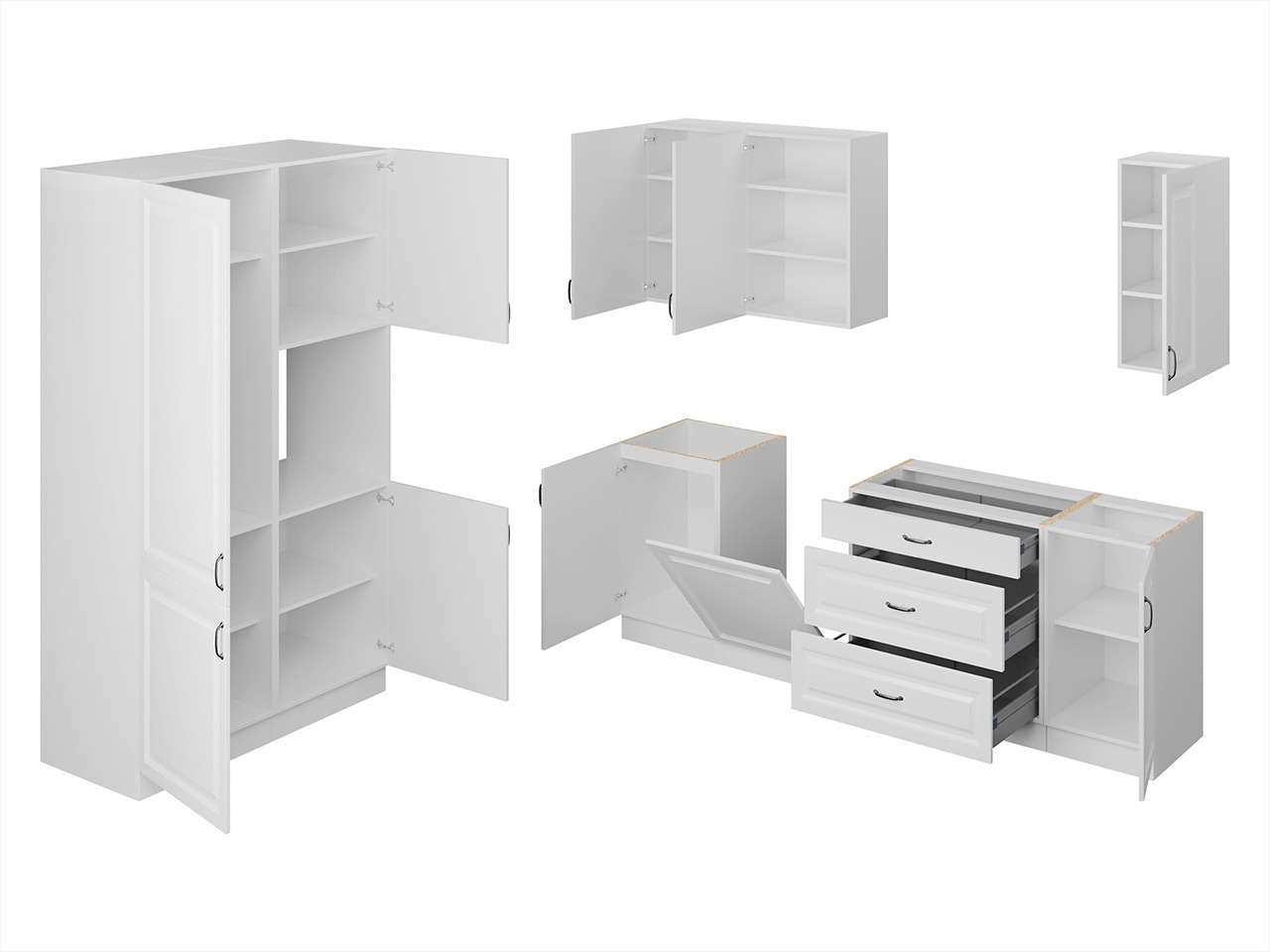 Modulares Küchenset Retro Grey 149