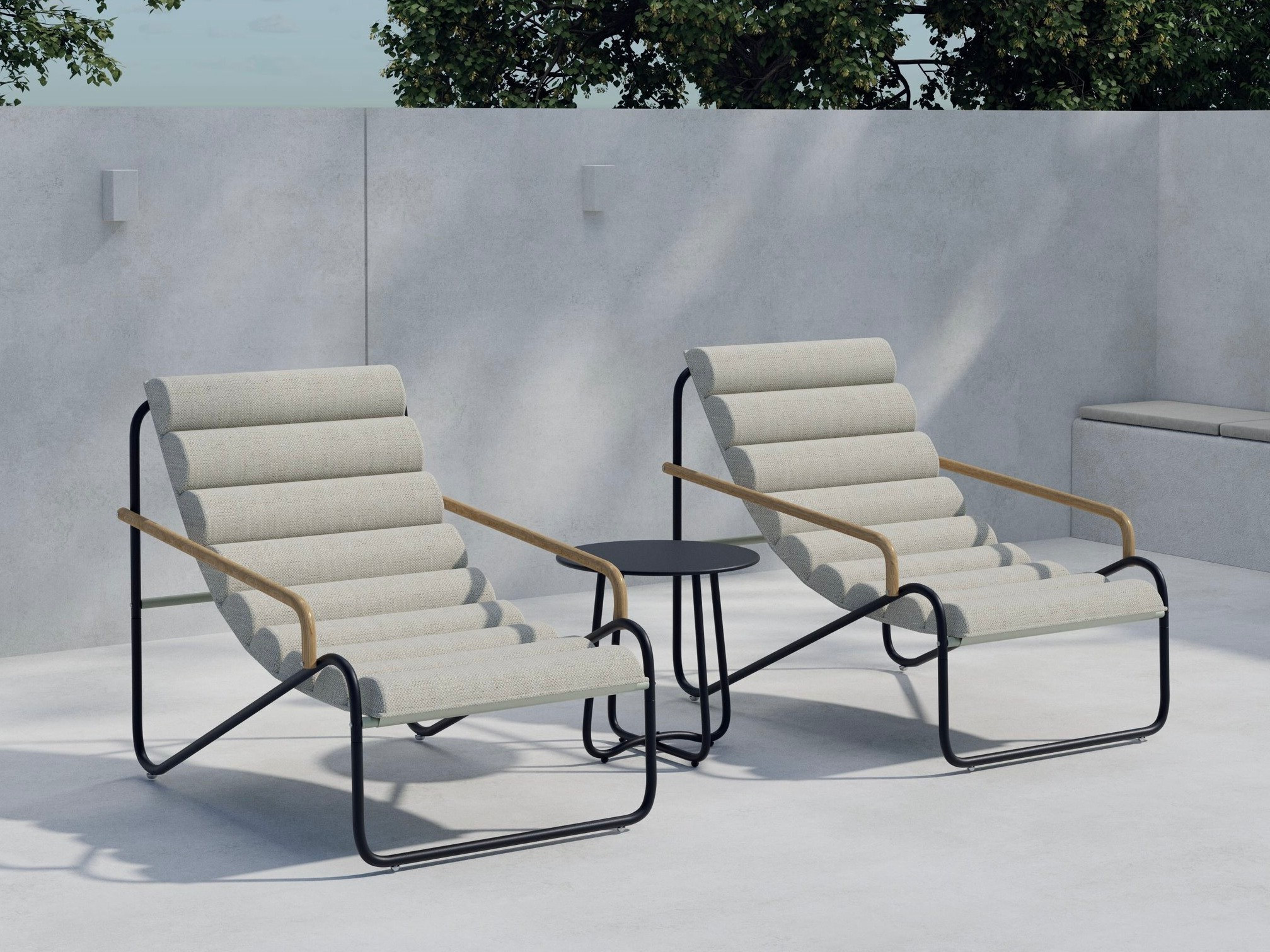 Balkonset Dallas 5194 (Schwarz)