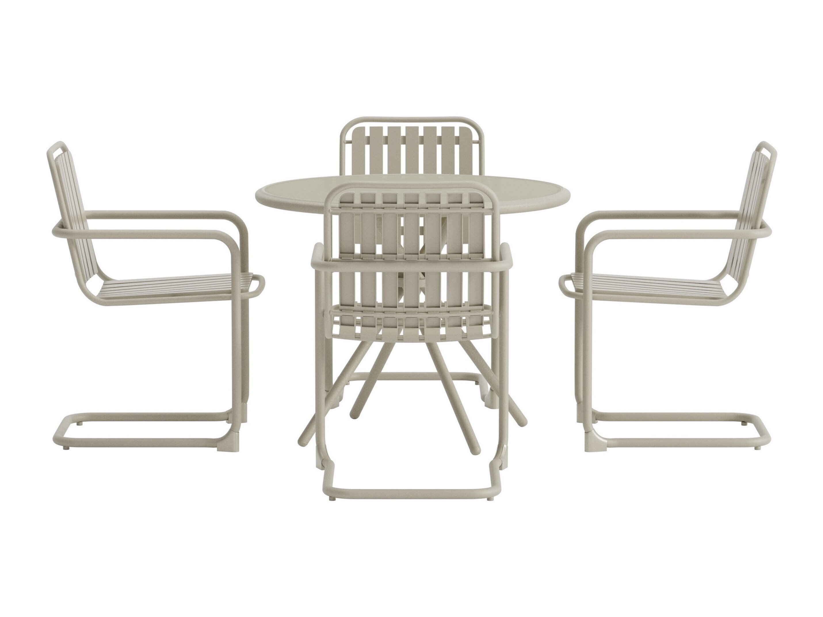 Tisch und Stühle Dallas 5192 (Beige)