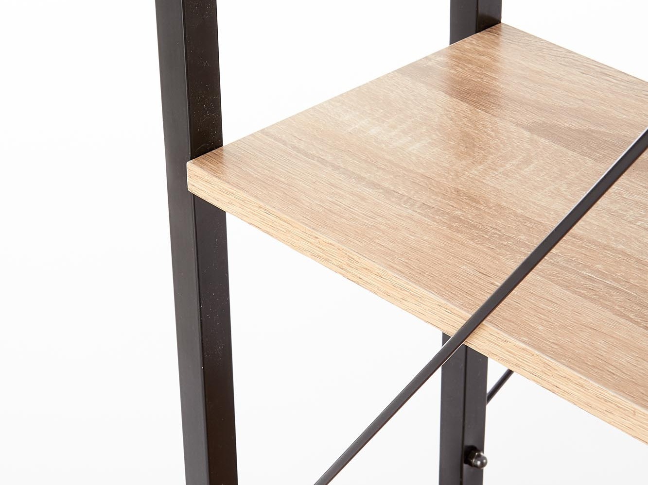 Bürotisch Houston 1888 (Sonoma Eichenholzoptik + Schwarz)