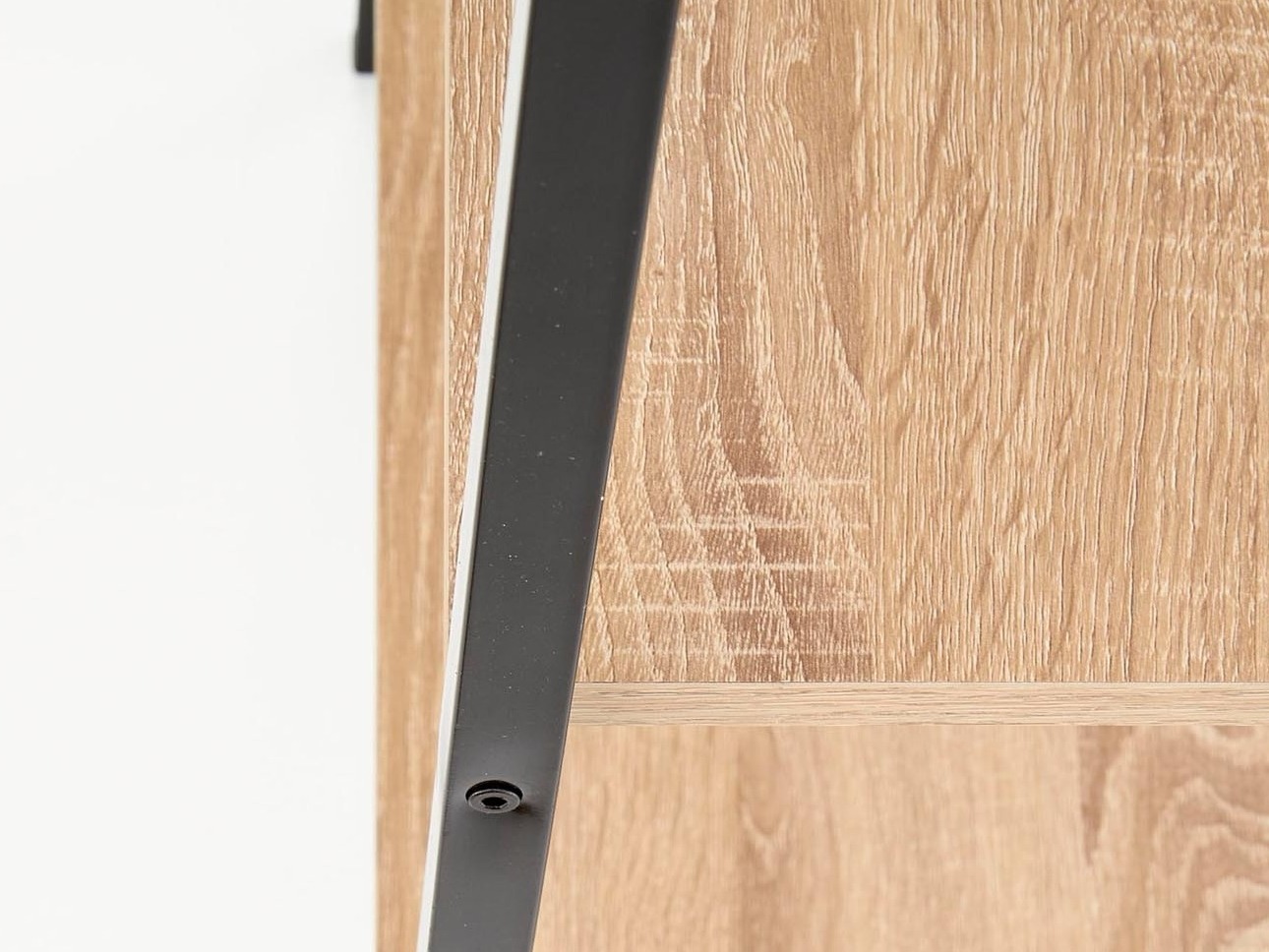 Regal Houston 1890 (Sonoma Eichenholzoptik + Weiß)