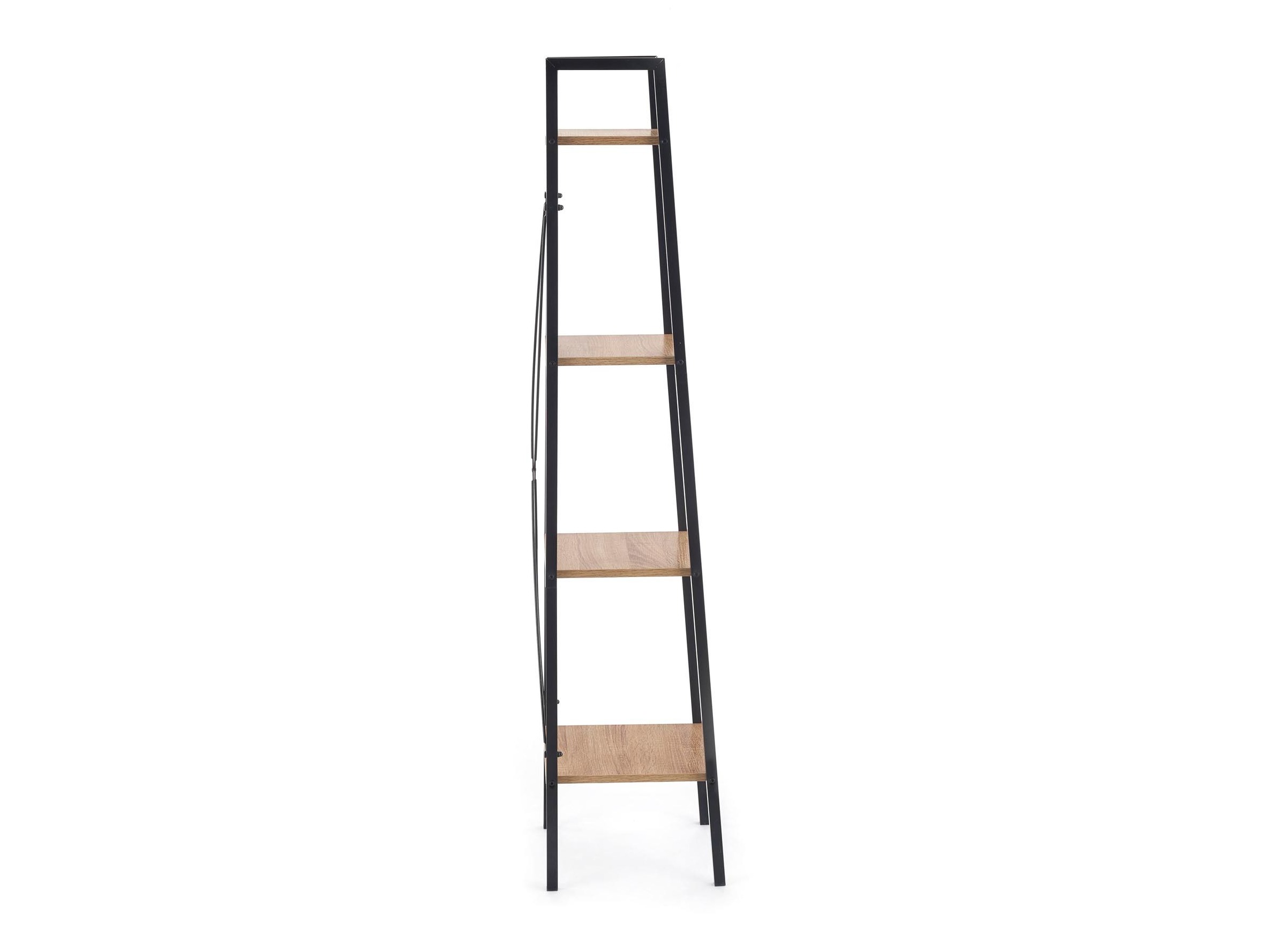 Regal Houston 1891 (Sonoma Eichenholzoptik + Schwarz)