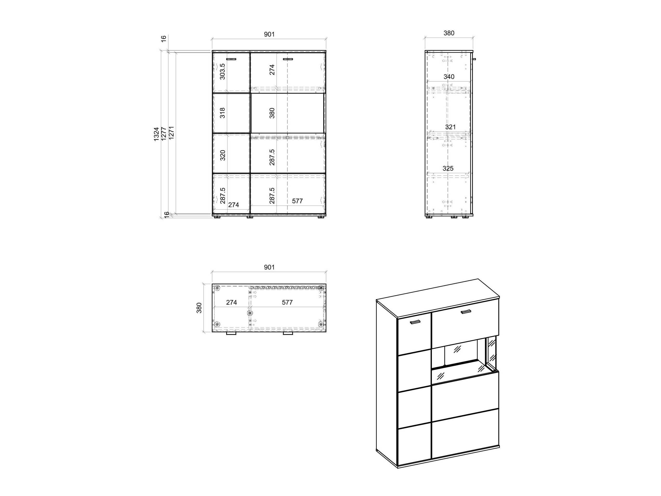 Wohnzimmer-Sets Alnue 107
