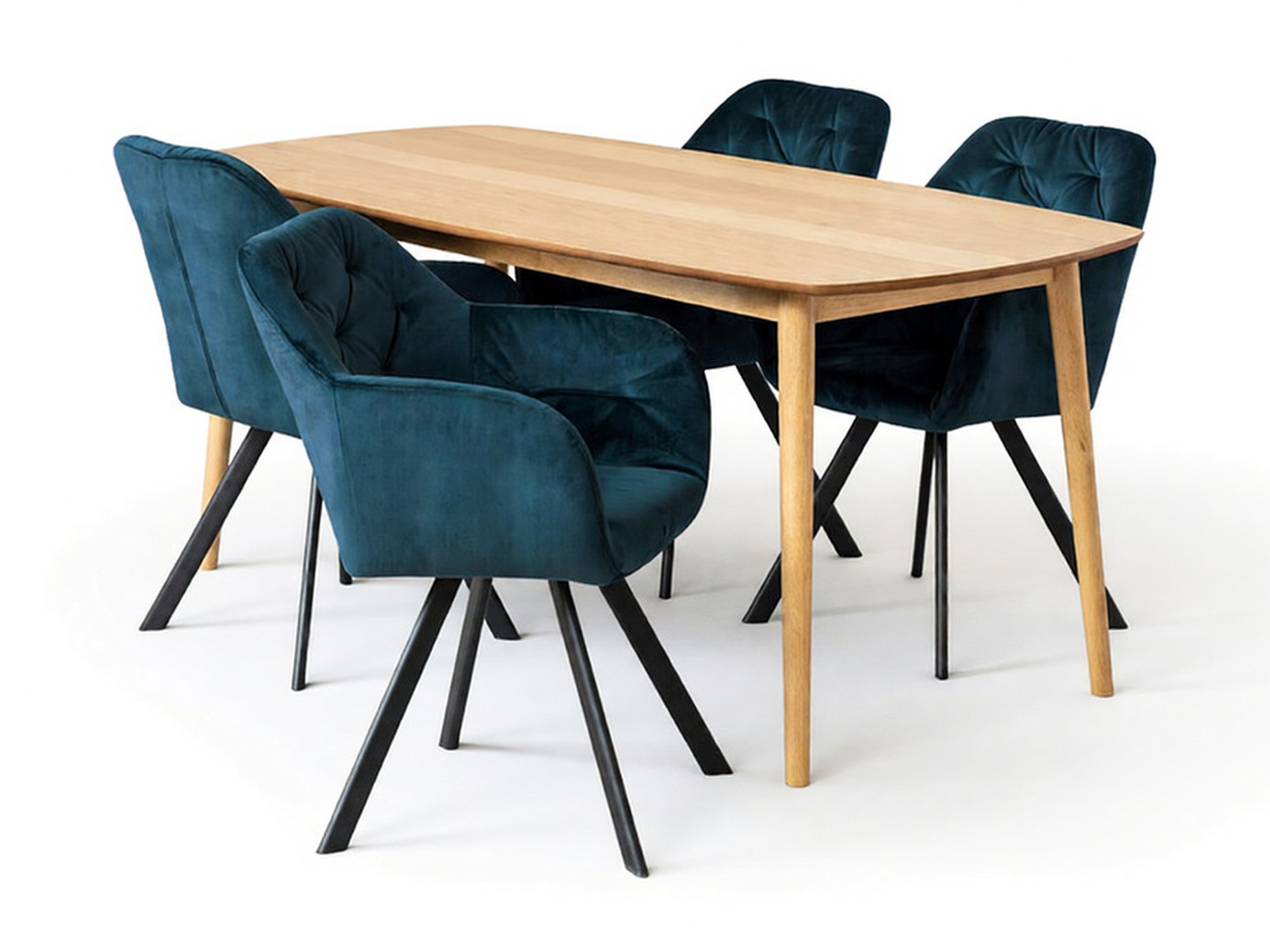 Essgruppe Norsica Daltea 117 (Dunkelblau + Schwarz)