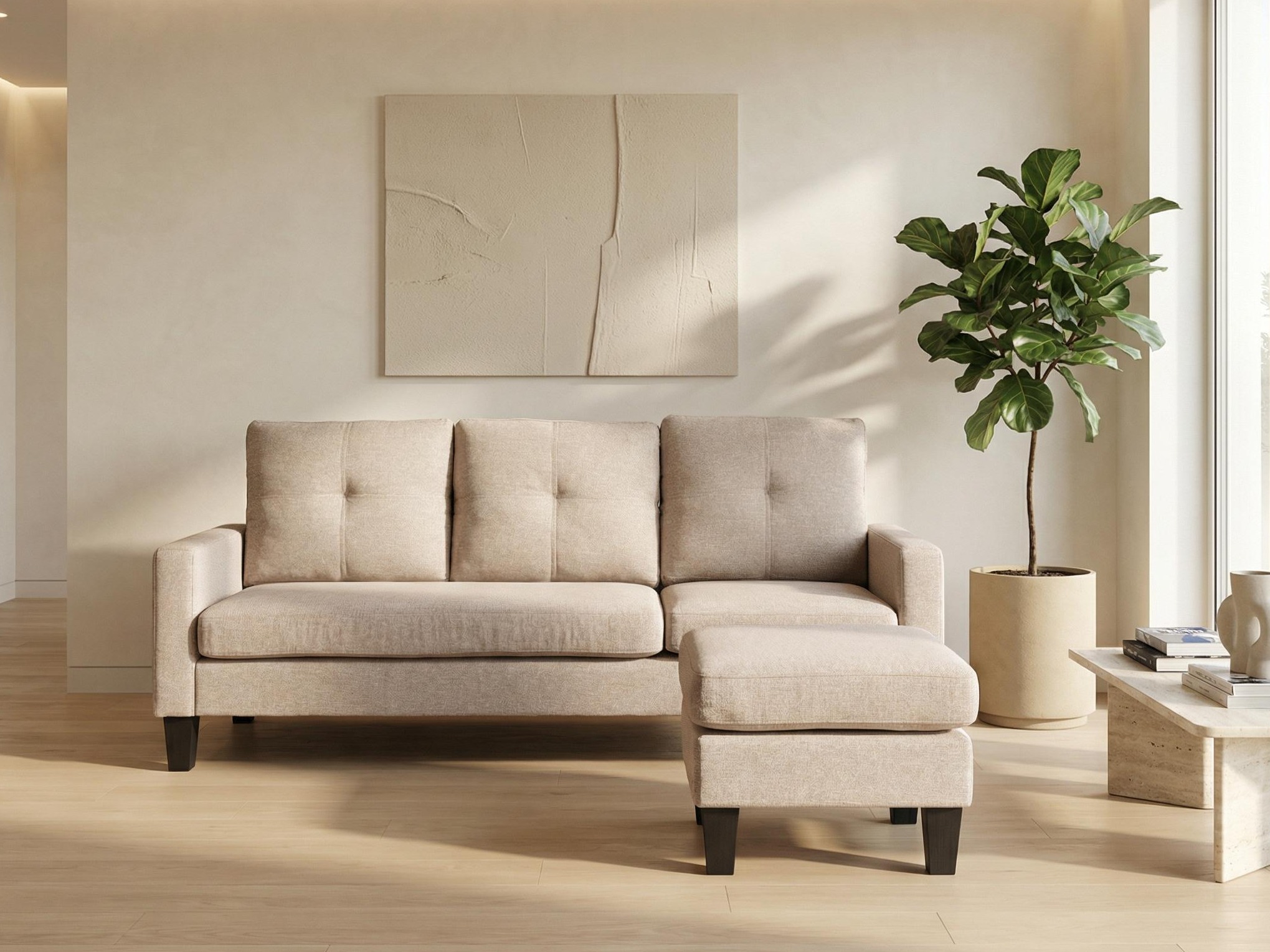 Polstermöbel-Set Houston 1825 (Beige)